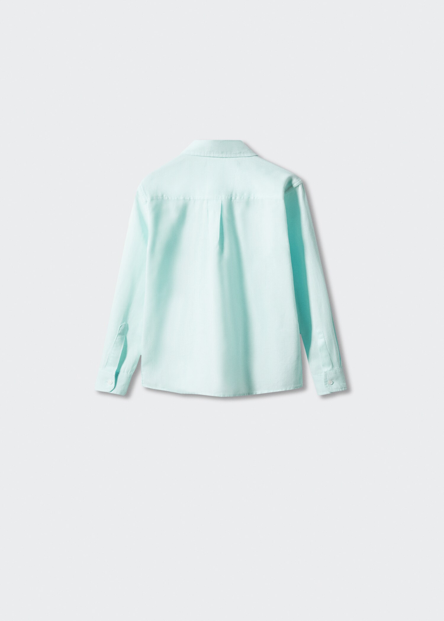Regular-fit linen shirt - Reverse of the article