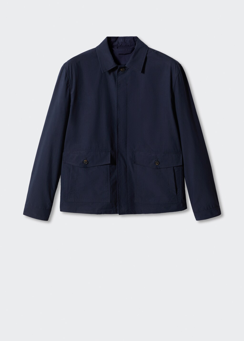 Light cotton jacket with pockets Men MANGO Pakistan