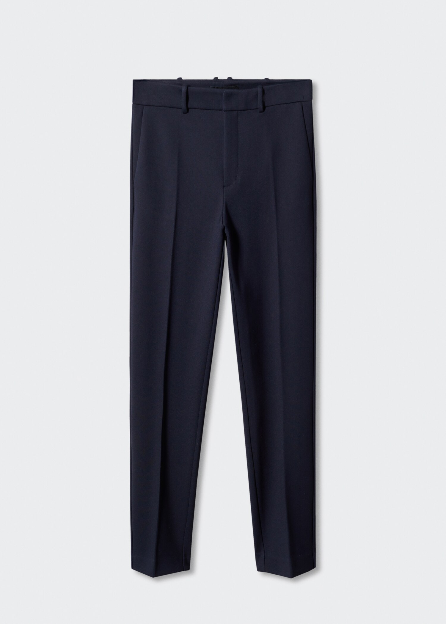 Rome-knit straight trousers - Article without model