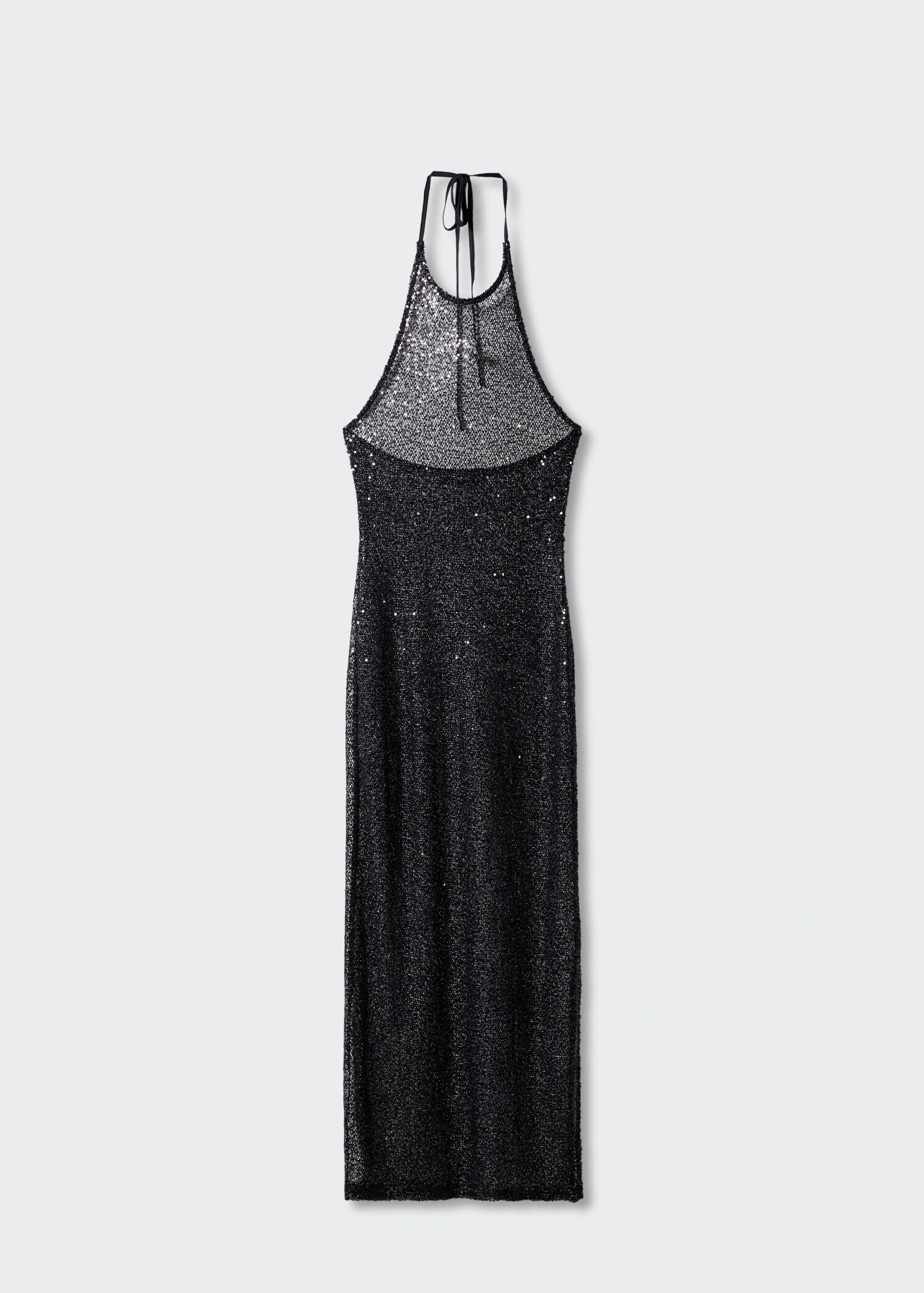 Side slit sequined gown - Article without model