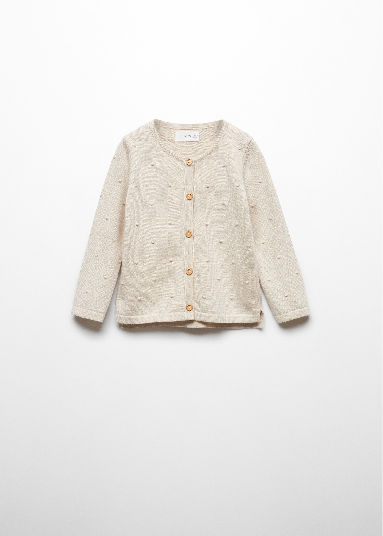 Cárdigan punto algodón - Artículo sin modelo