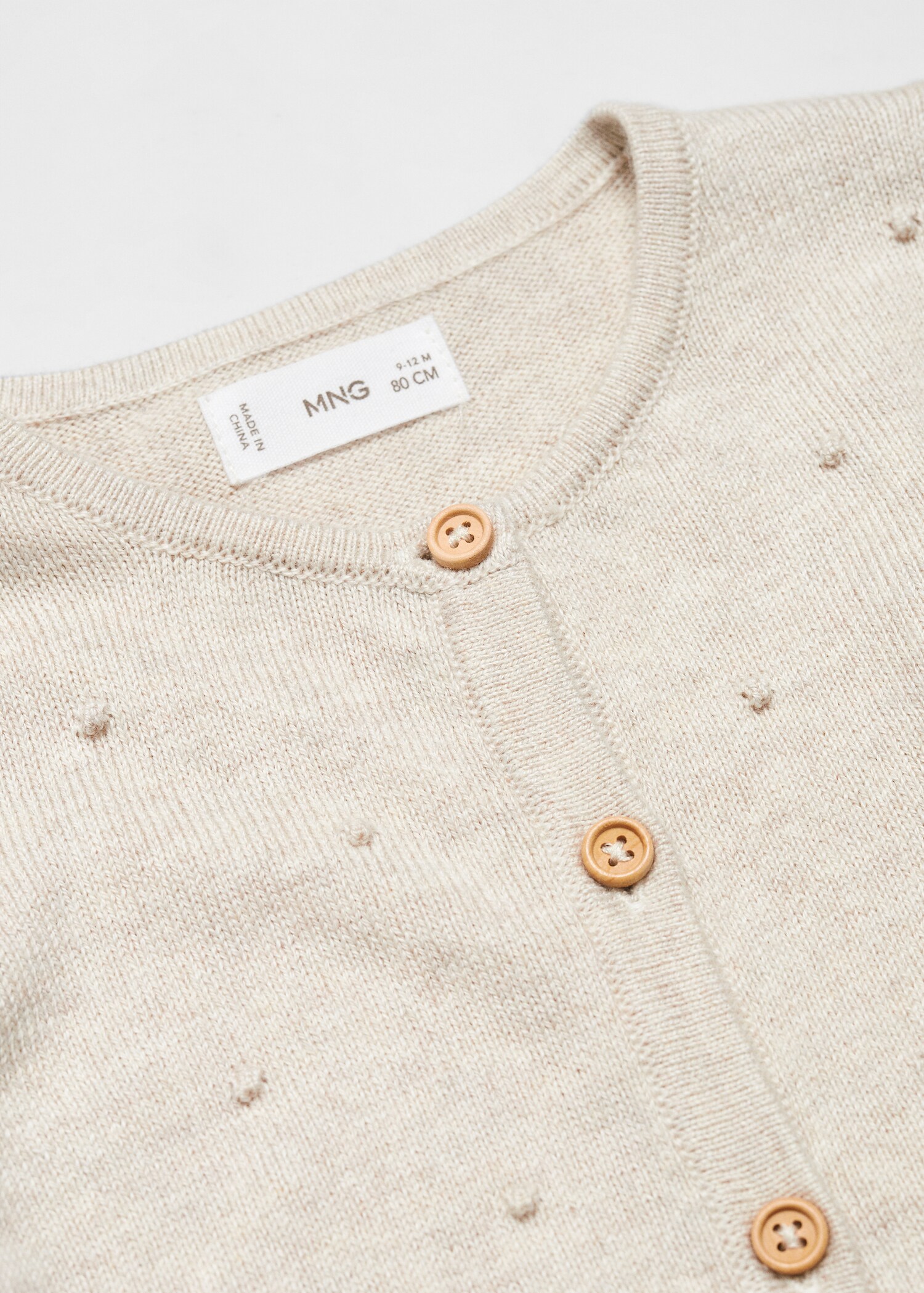 Cárdigan punto algodón - Detalle del artículo 0