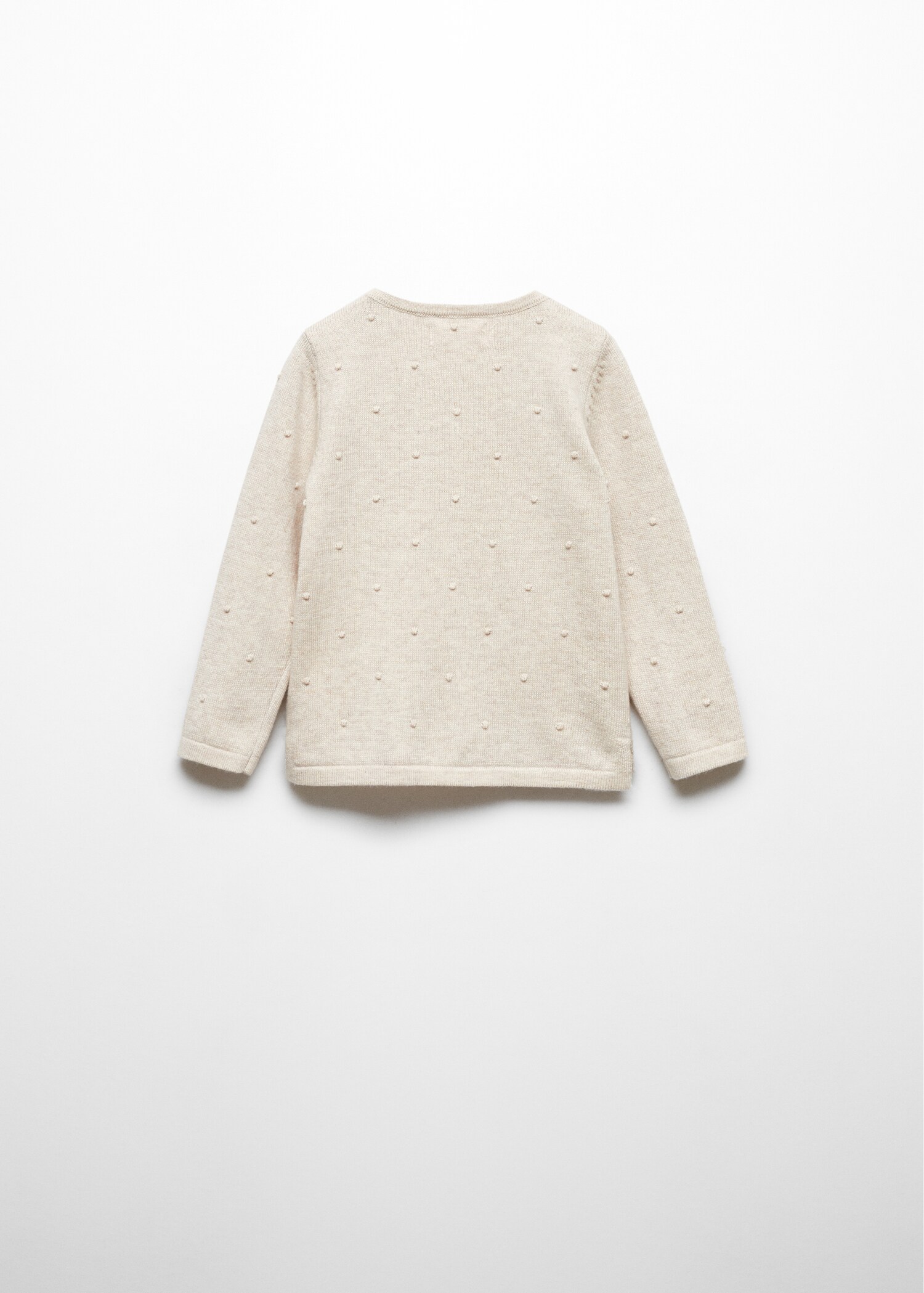 Cárdigan punto algodón - Reverso del artículo