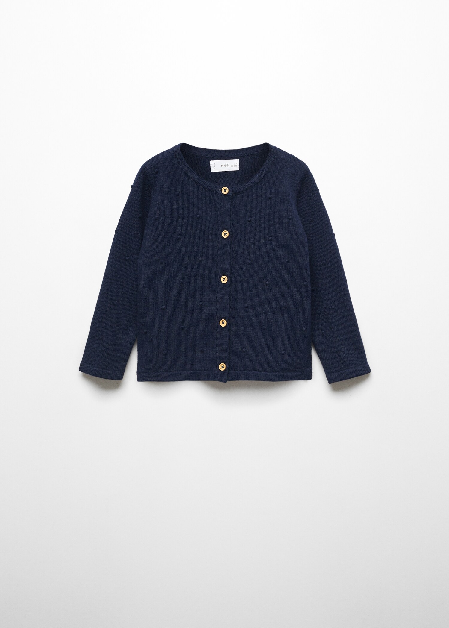 Cárdigan punto algodón - Artículo sin modelo