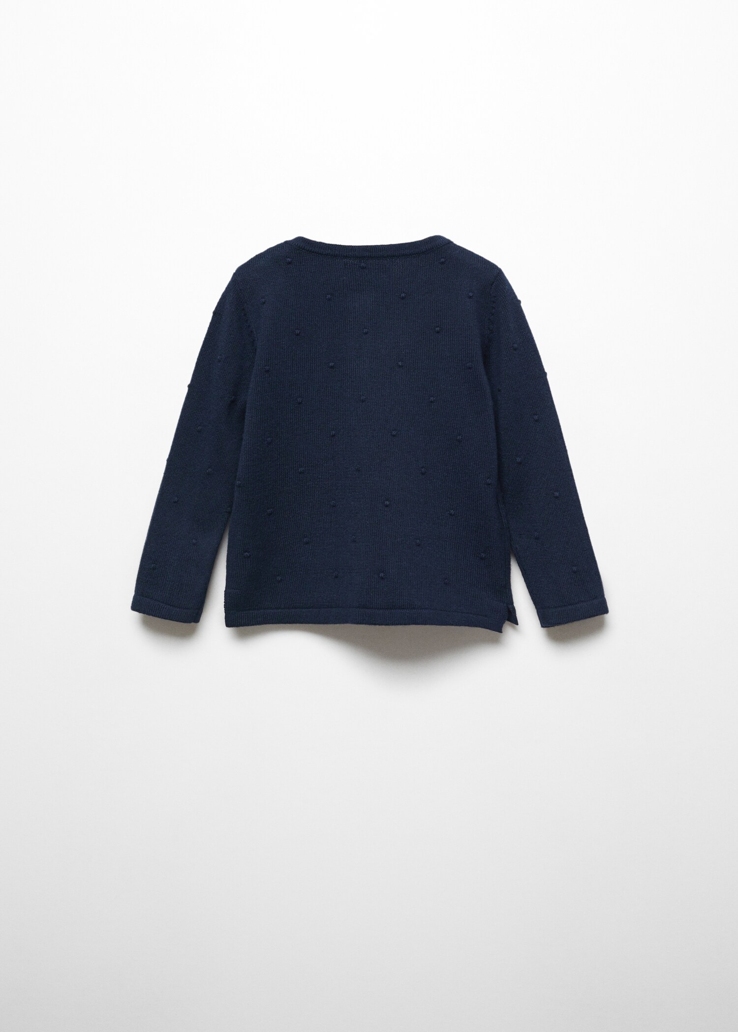 Cárdigan punto algodón - Reverso del artículo