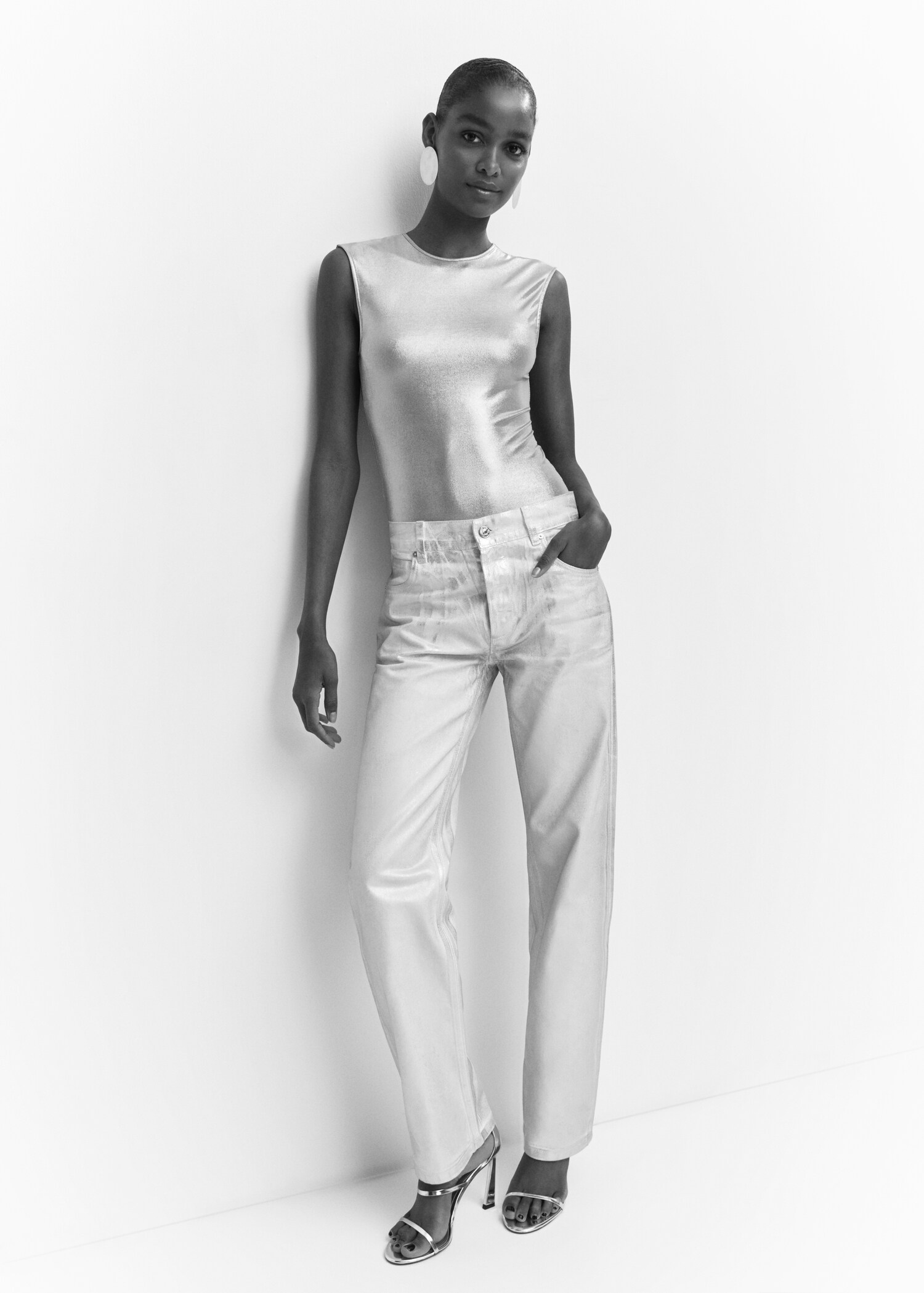 Metallic bodysuit - Details of the article 2