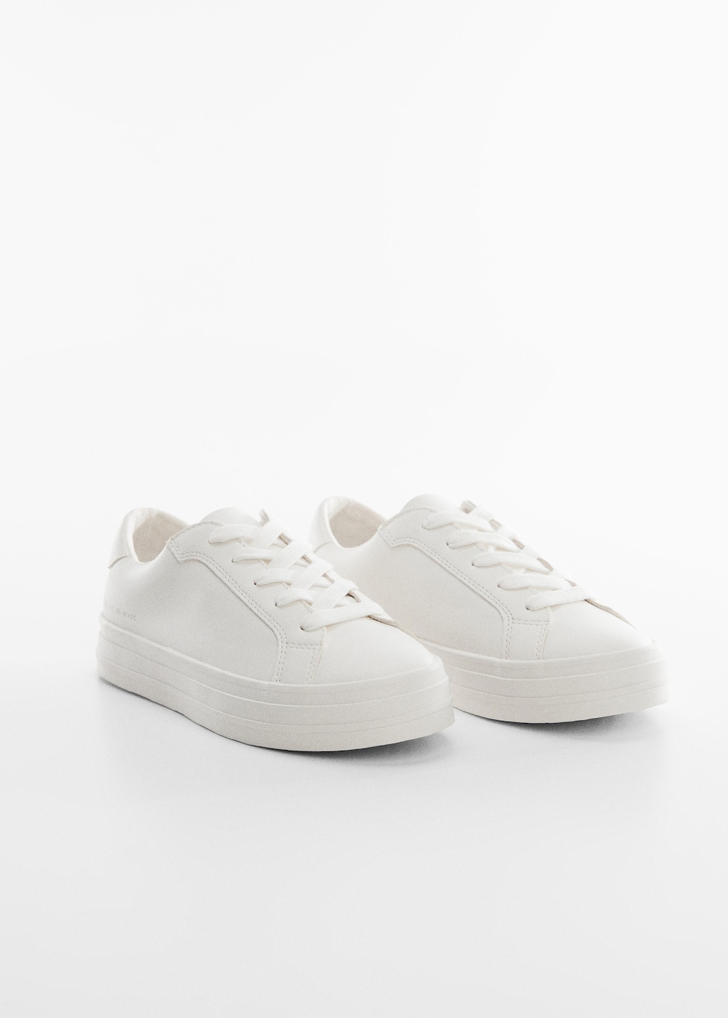 Mango Sneakers mit Plateausohle