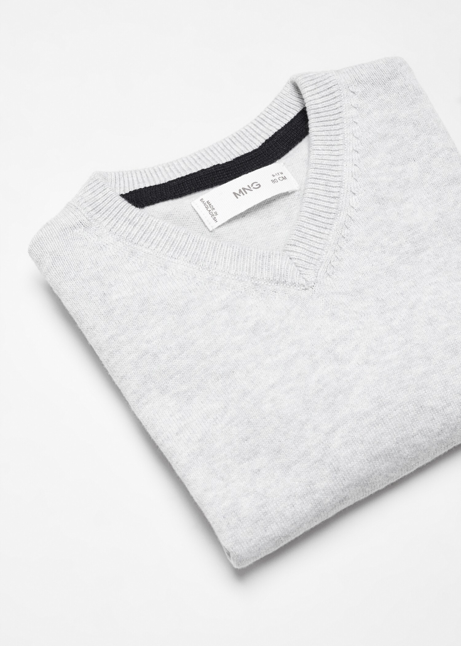 Pull-over à col en V - Détail de l'article 0