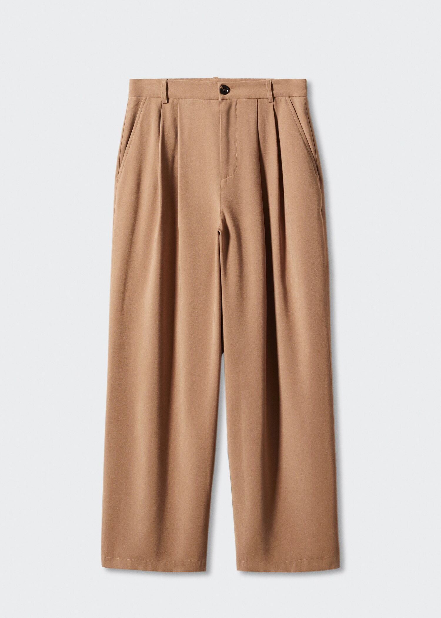 Wideleg pleated trousers - Article without model