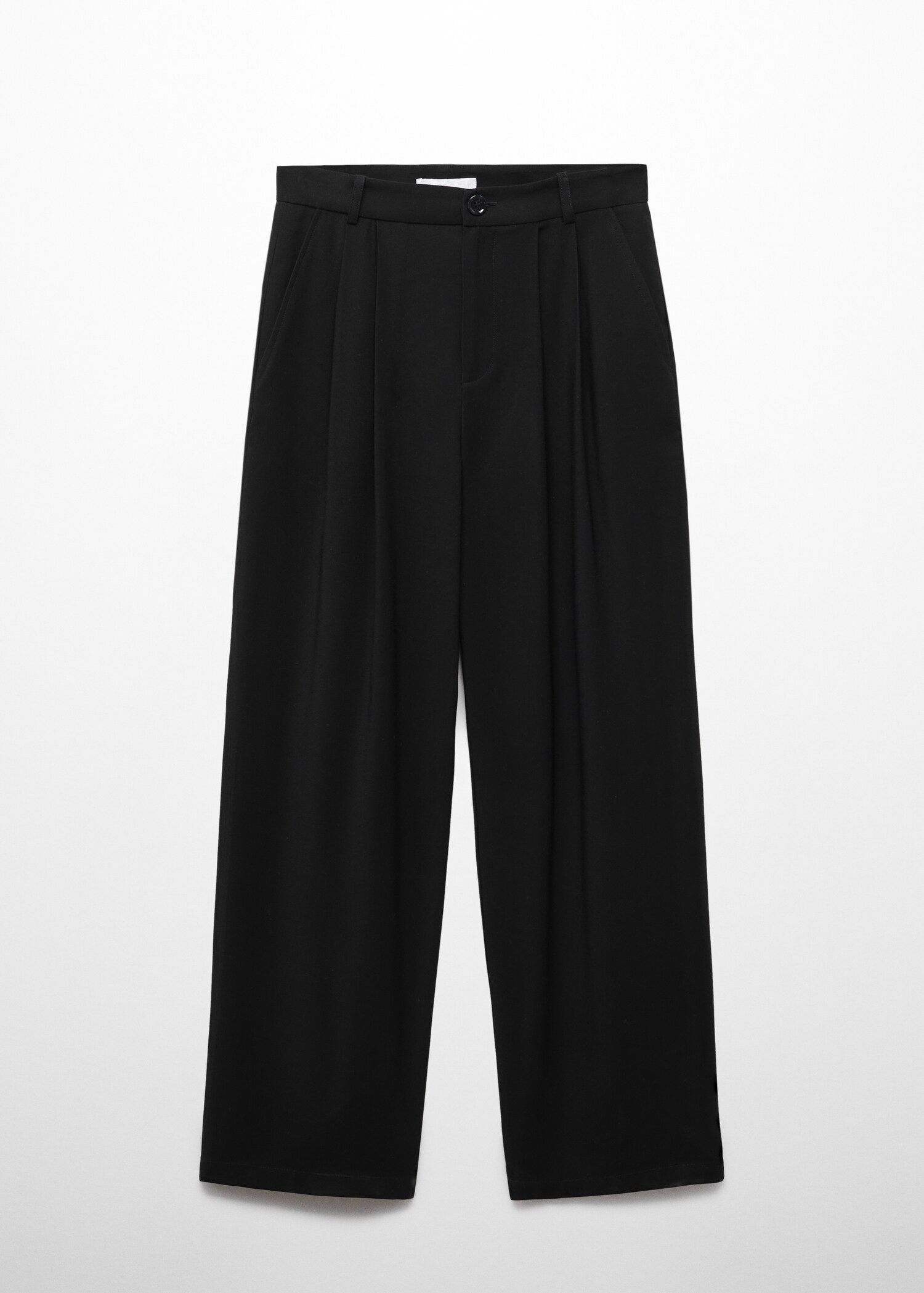 Wideleg pleated trousers - Article without model