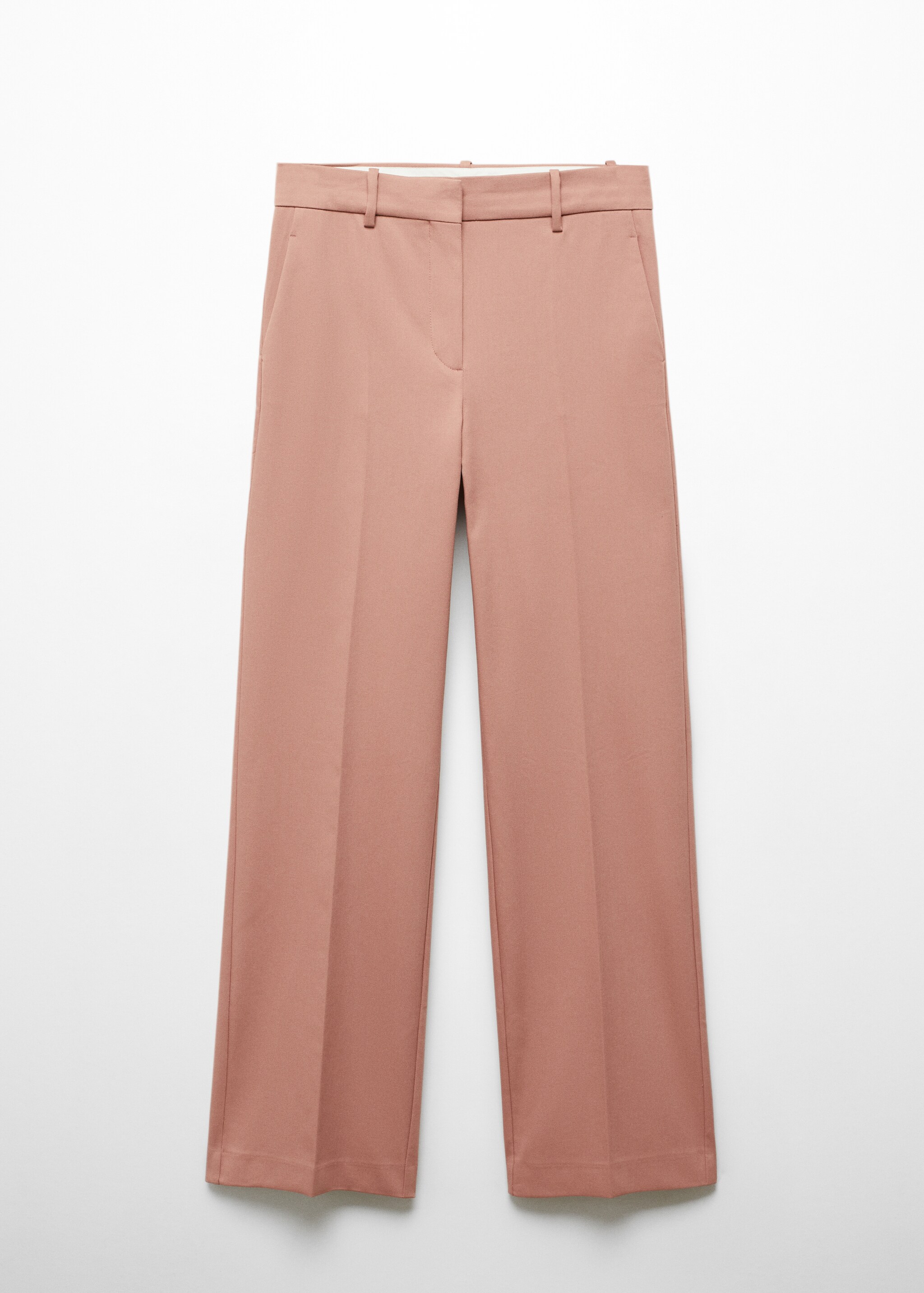 High-waist straight trousers - Article without model