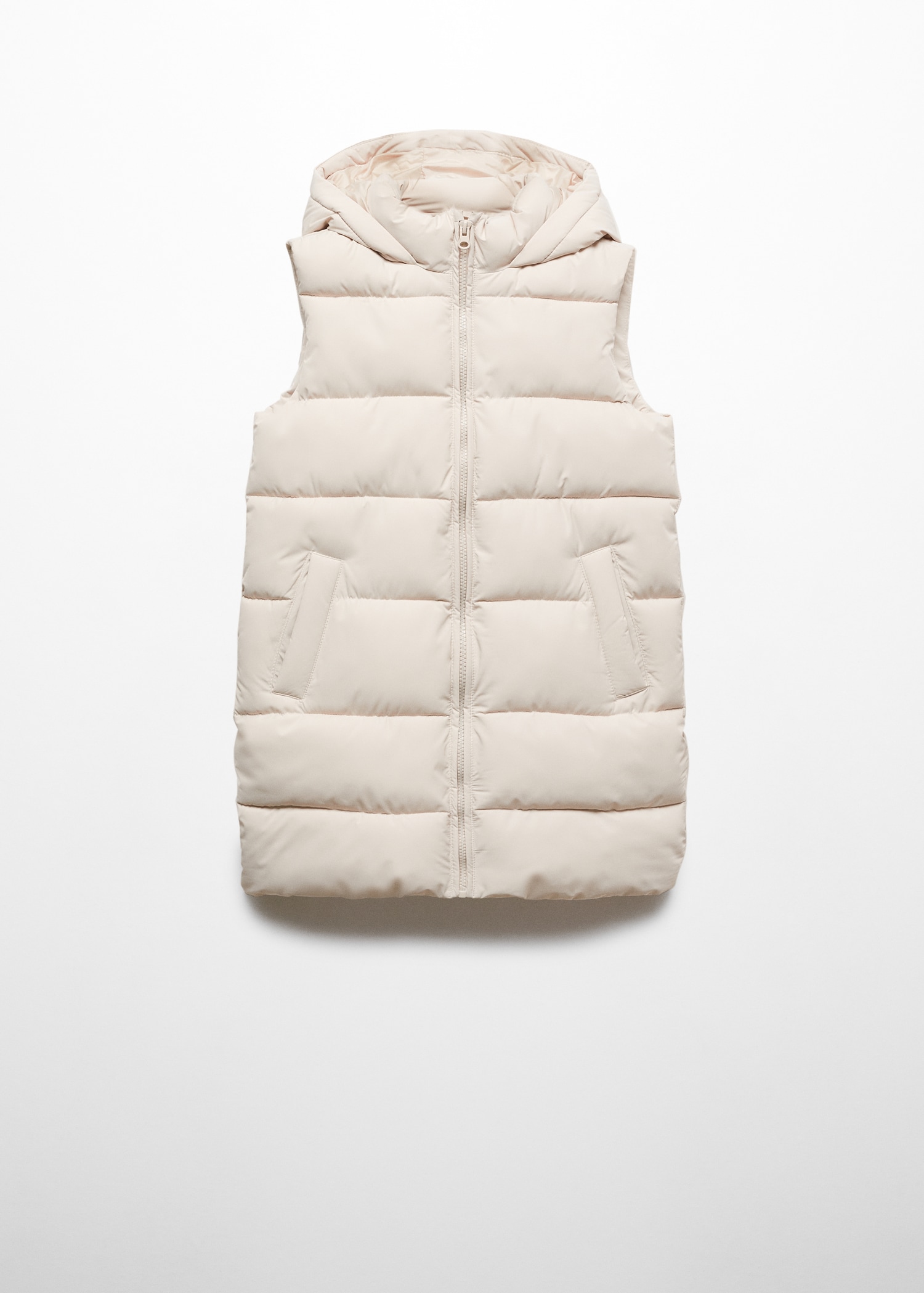 Long quilted vest - Article without model