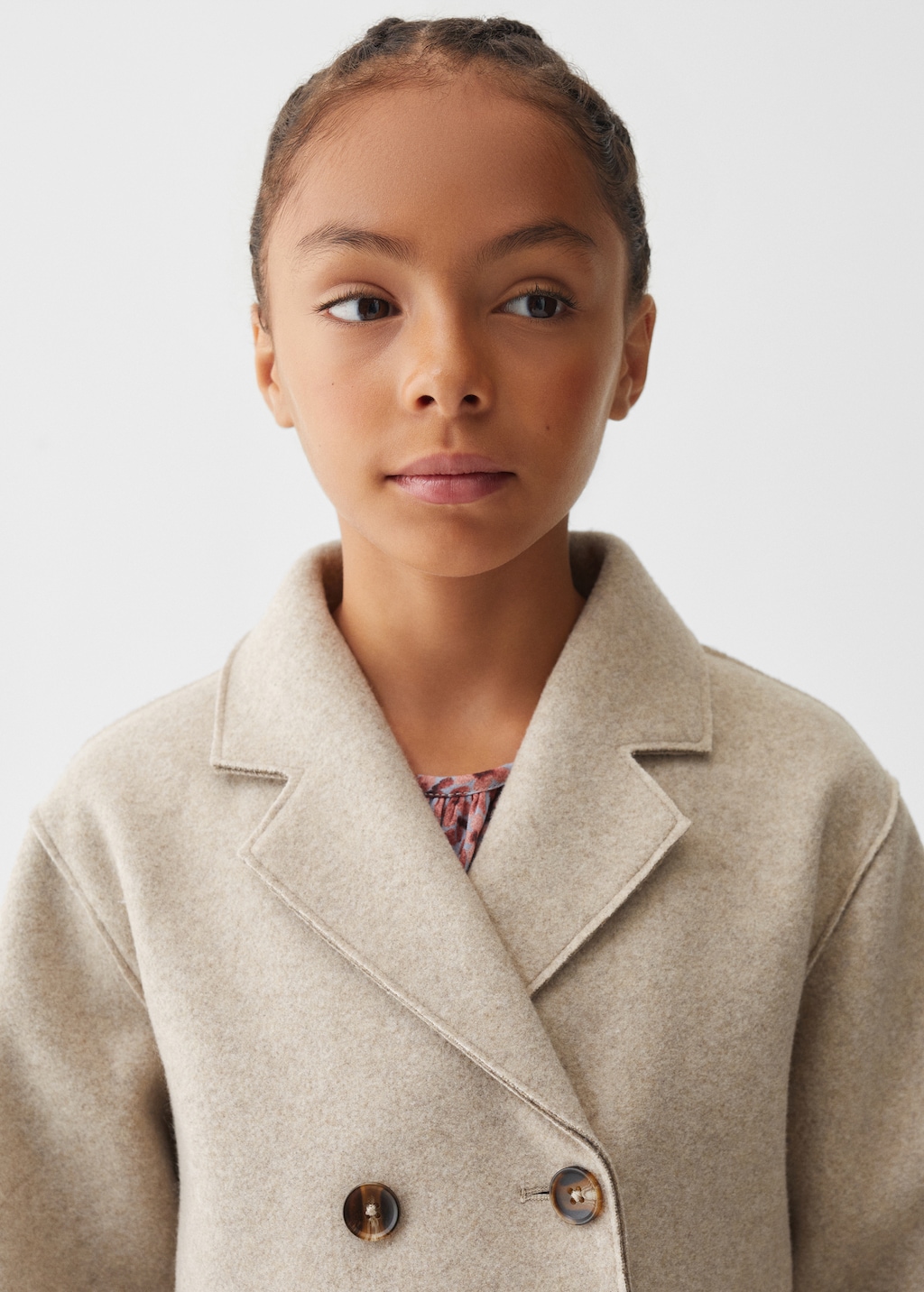 Double-breasted coat