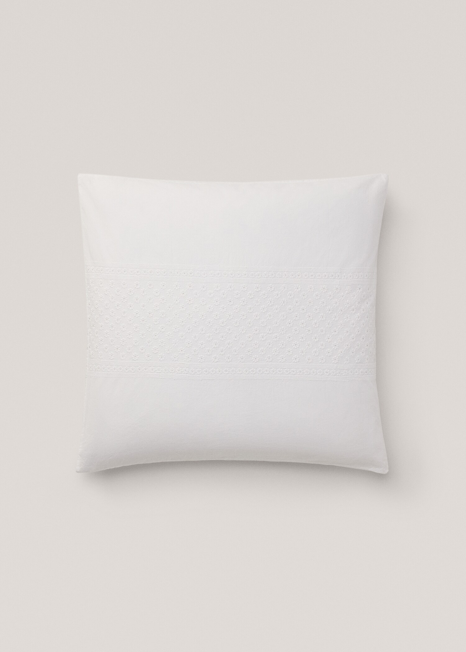 Funda cojín bordado algodón 60x60cm - Artículo sin modelo
