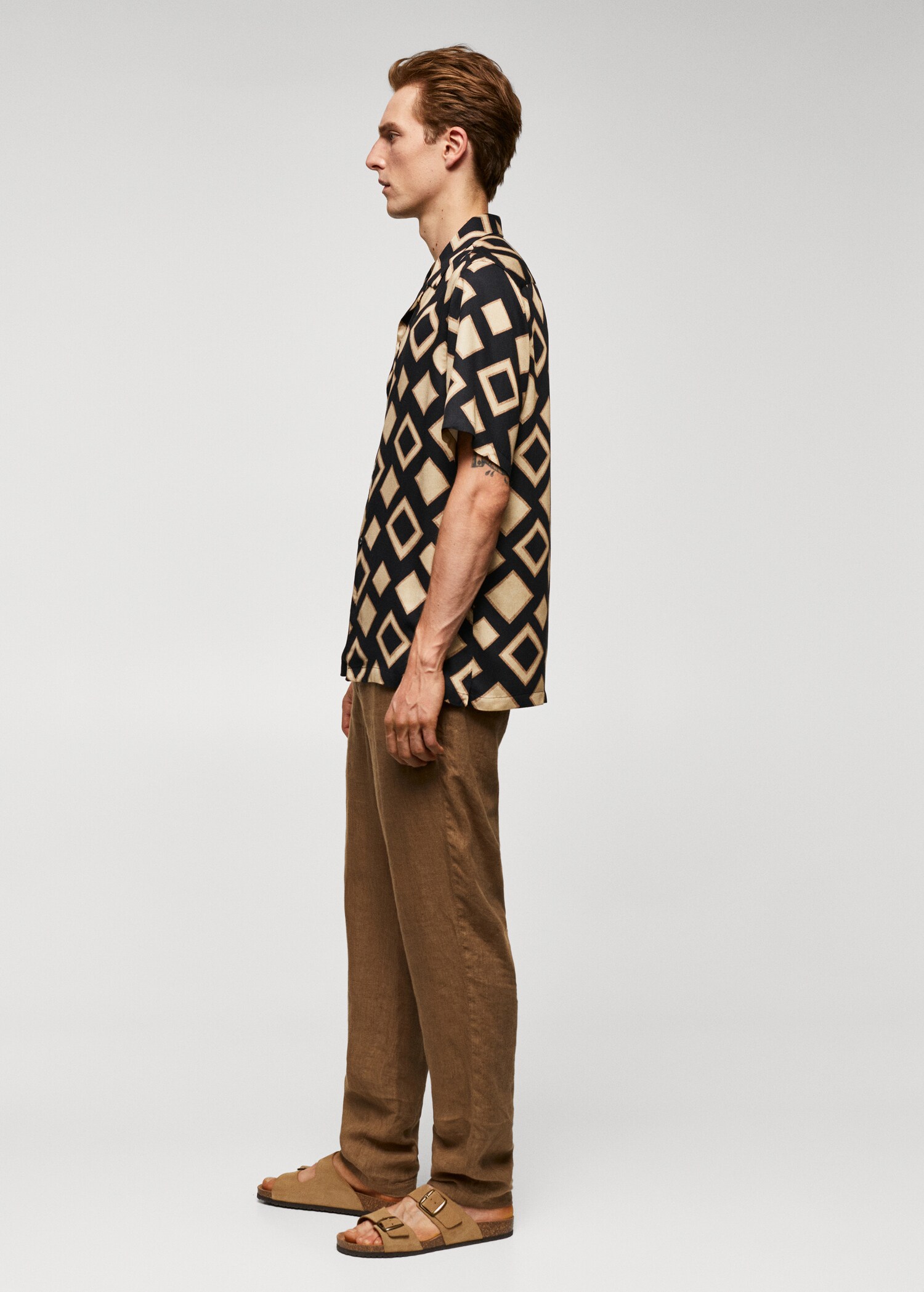 Camisa bowling estampado geométrico - Detalle del artículo 2