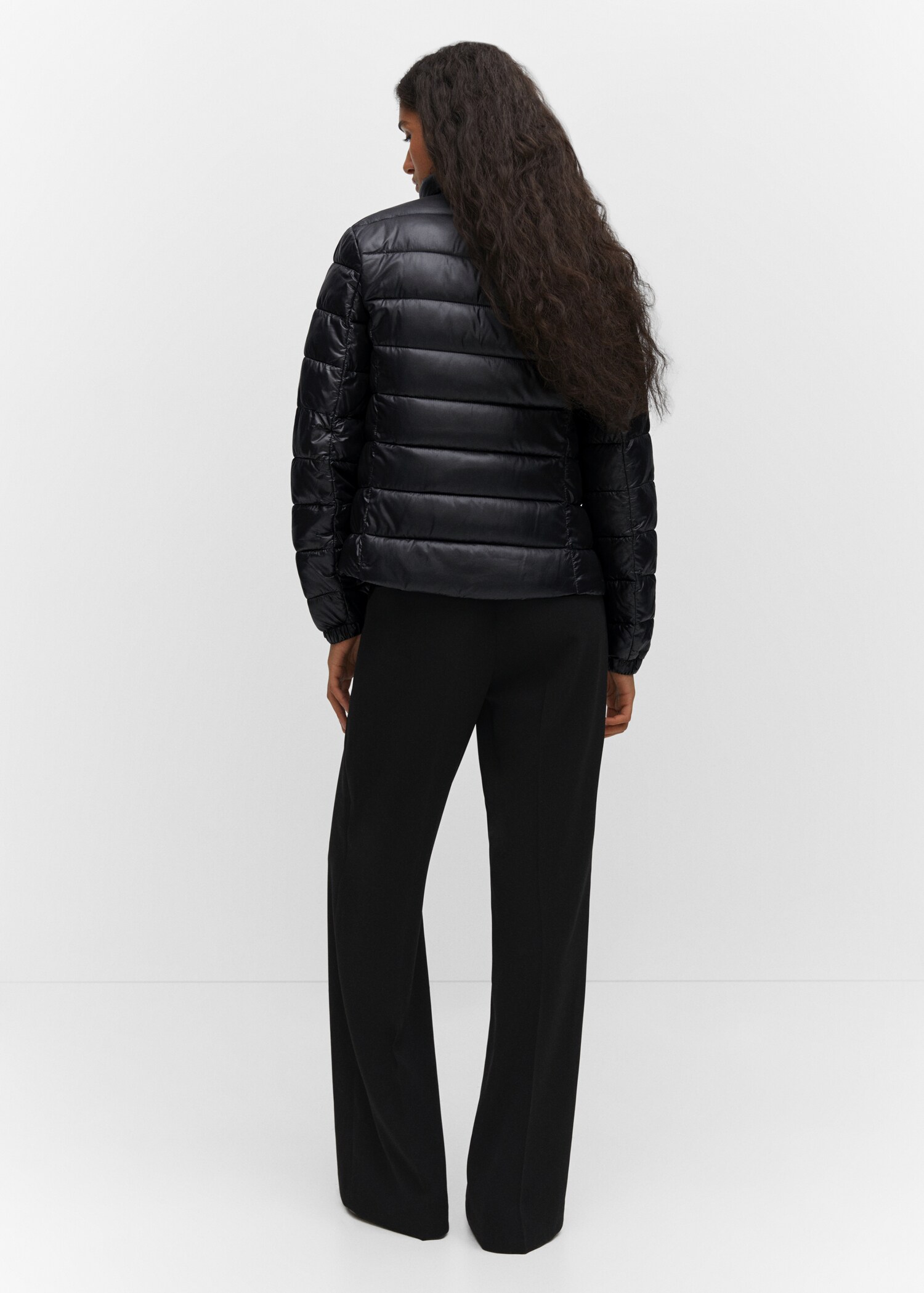 Pocket quilted jacket - Reverse of the article