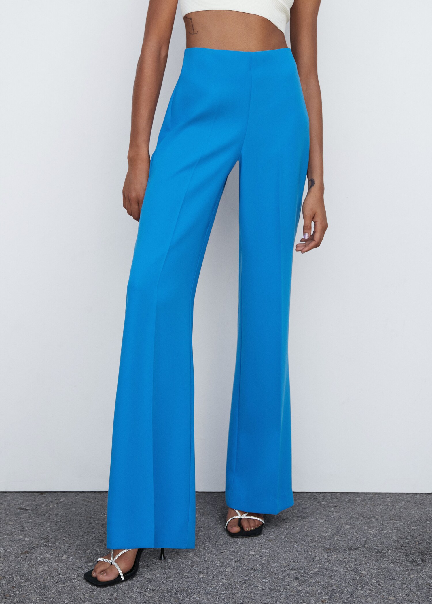  Wide leg suit trousers - Medium plane