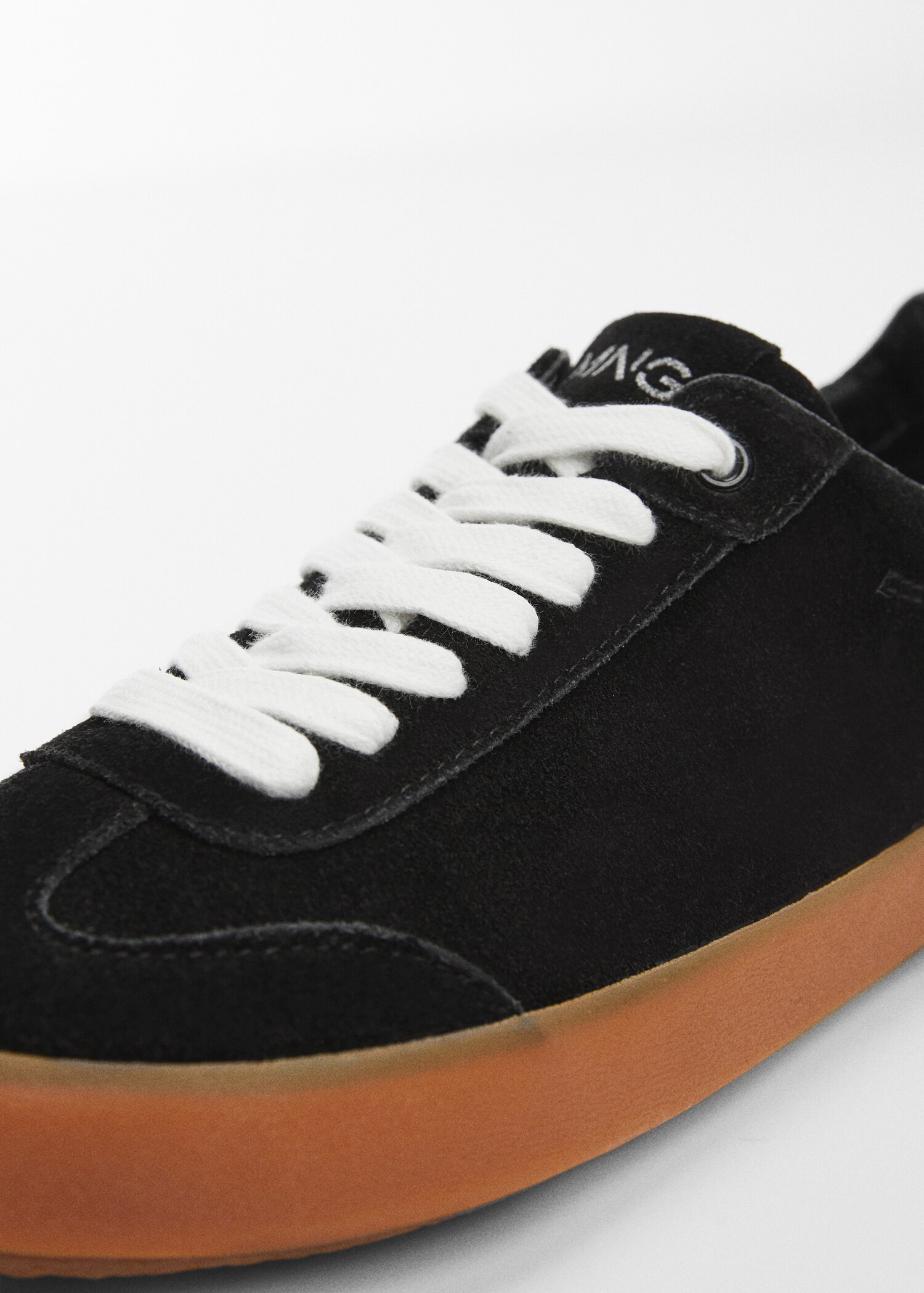 Lace-up leather sneakers - Details of the article 1