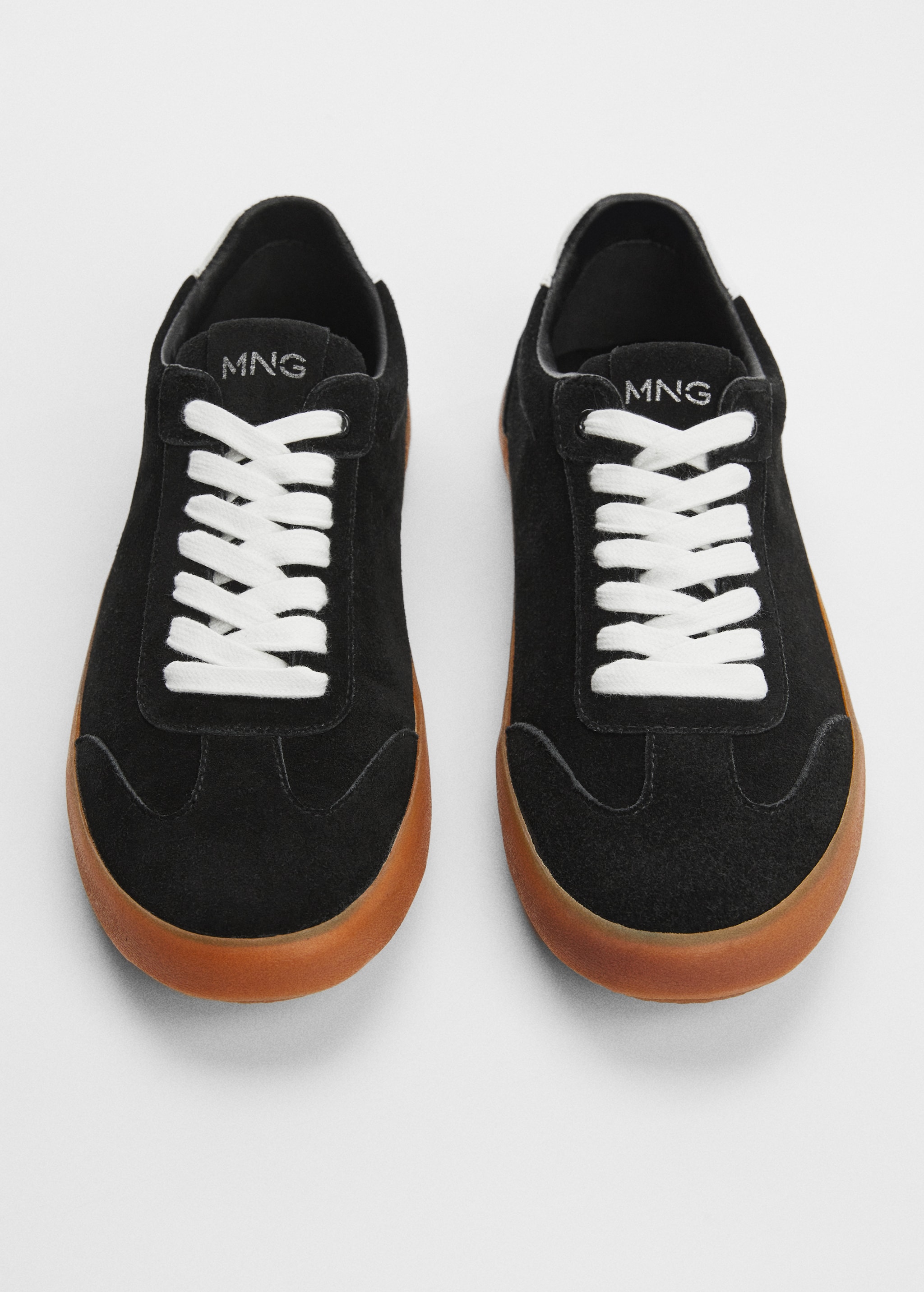 Lace-up leather sneakers - Details of the article 3
