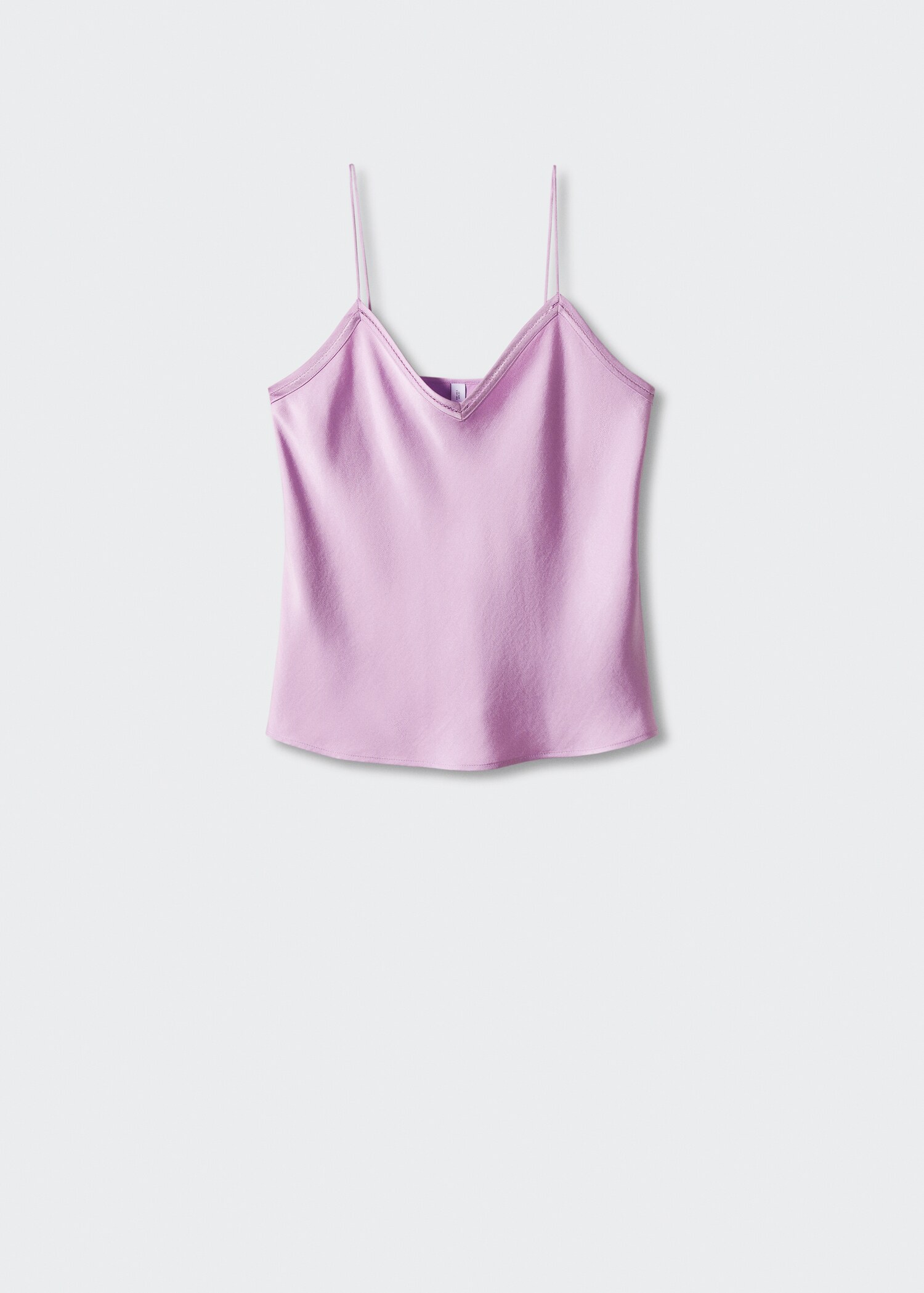 Satin lace top - Article without model