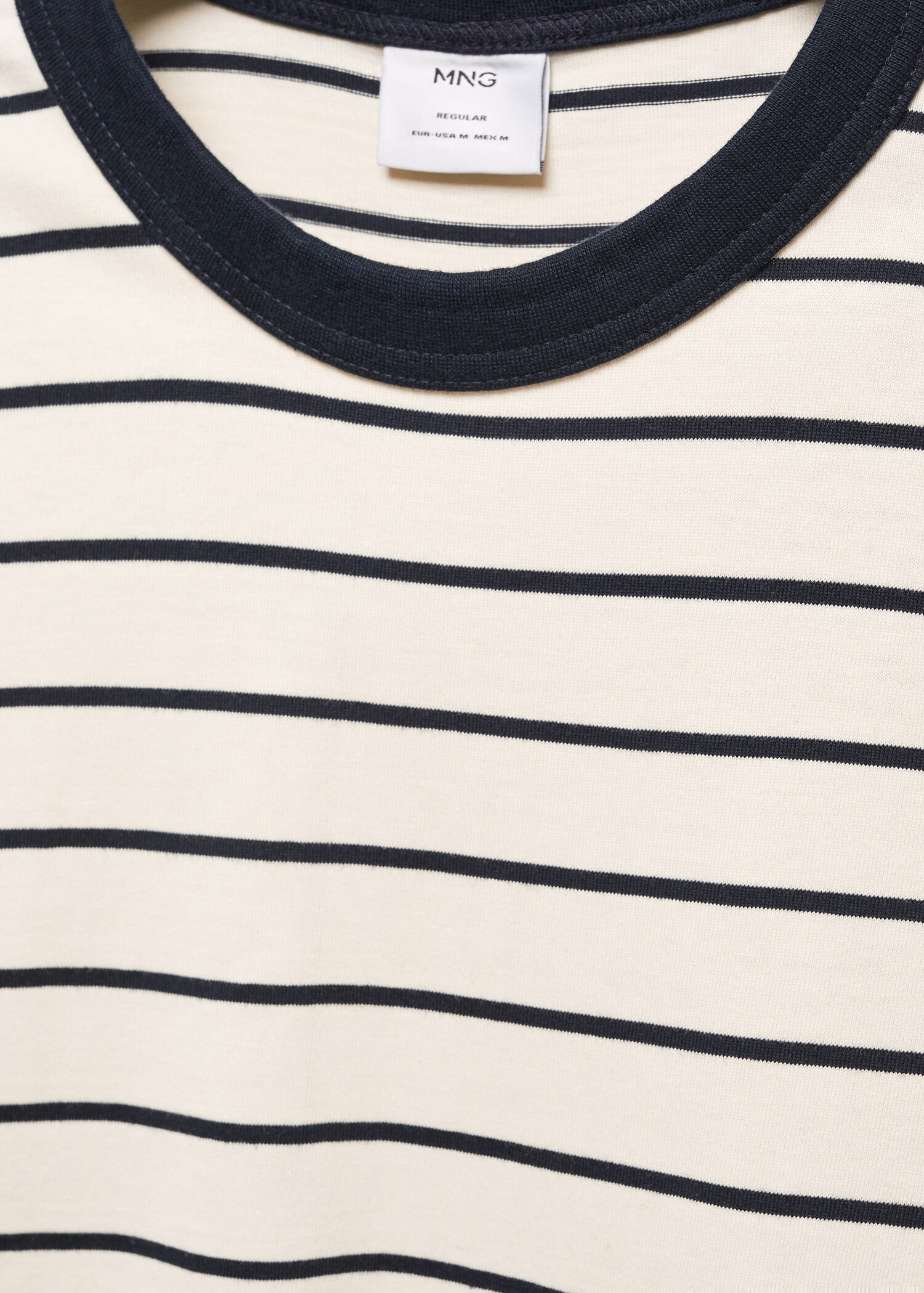 T-shirt manches longues rayures - Détail de l'article 8