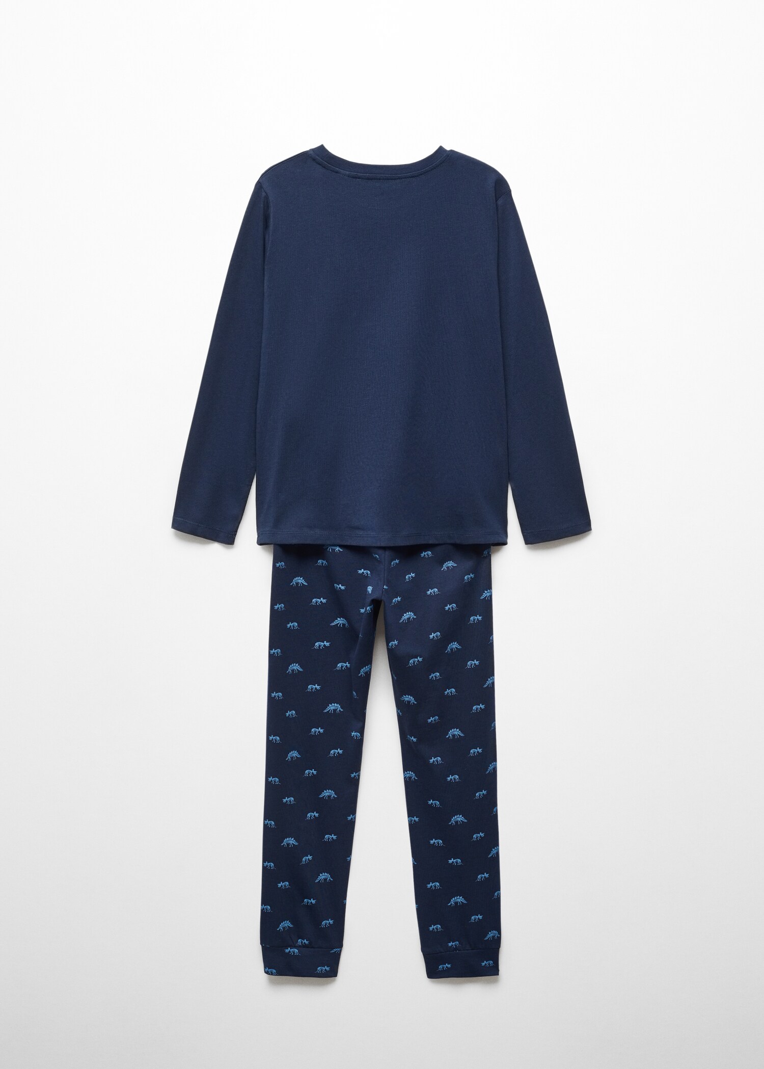 Printed long pyjamas - Reverse of the article