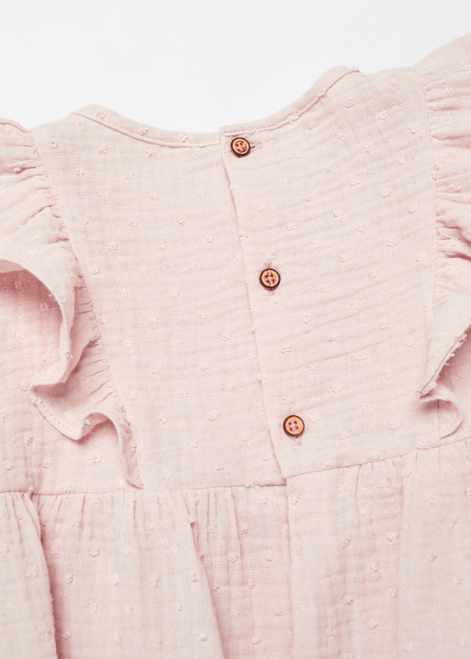 Vestido plumeti volantes - Detalle del artículo 0