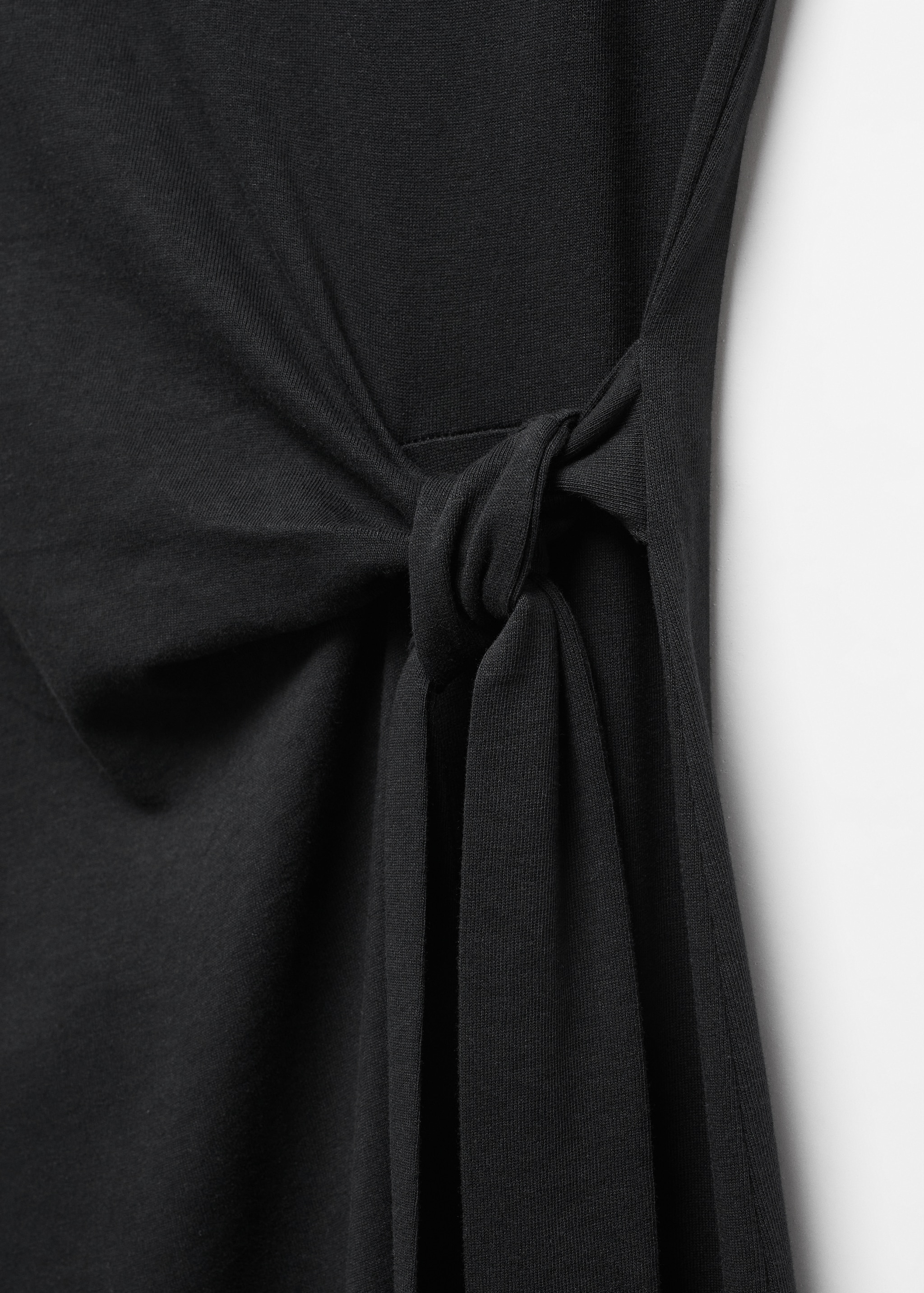 Bow cut-out detail dress - Details of the article 8