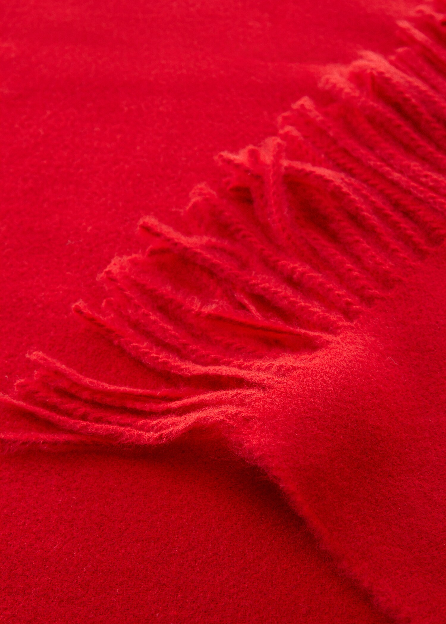 Fringed edge scarf - Details of the article 1