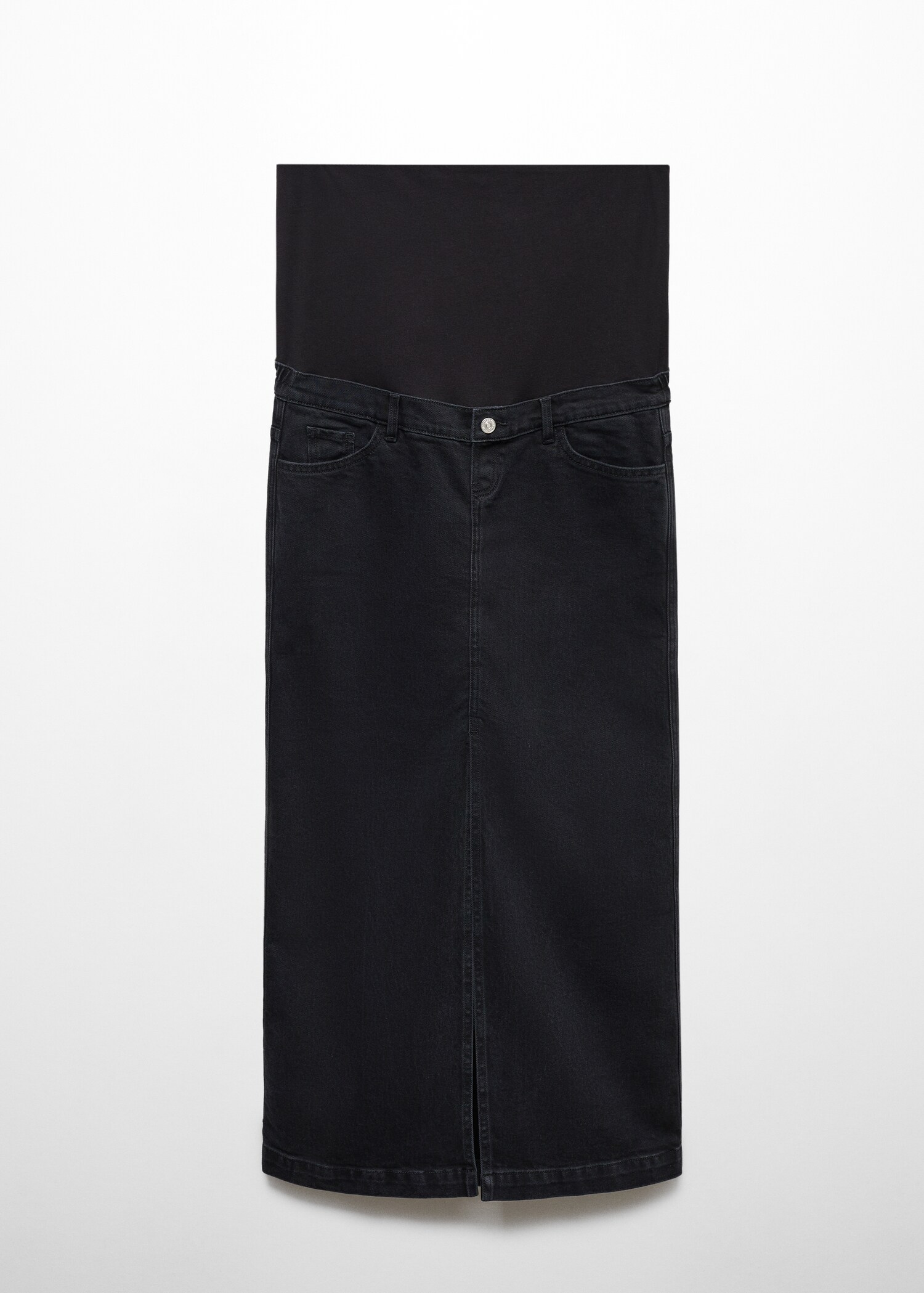 Denim maternity skirt - Article without model