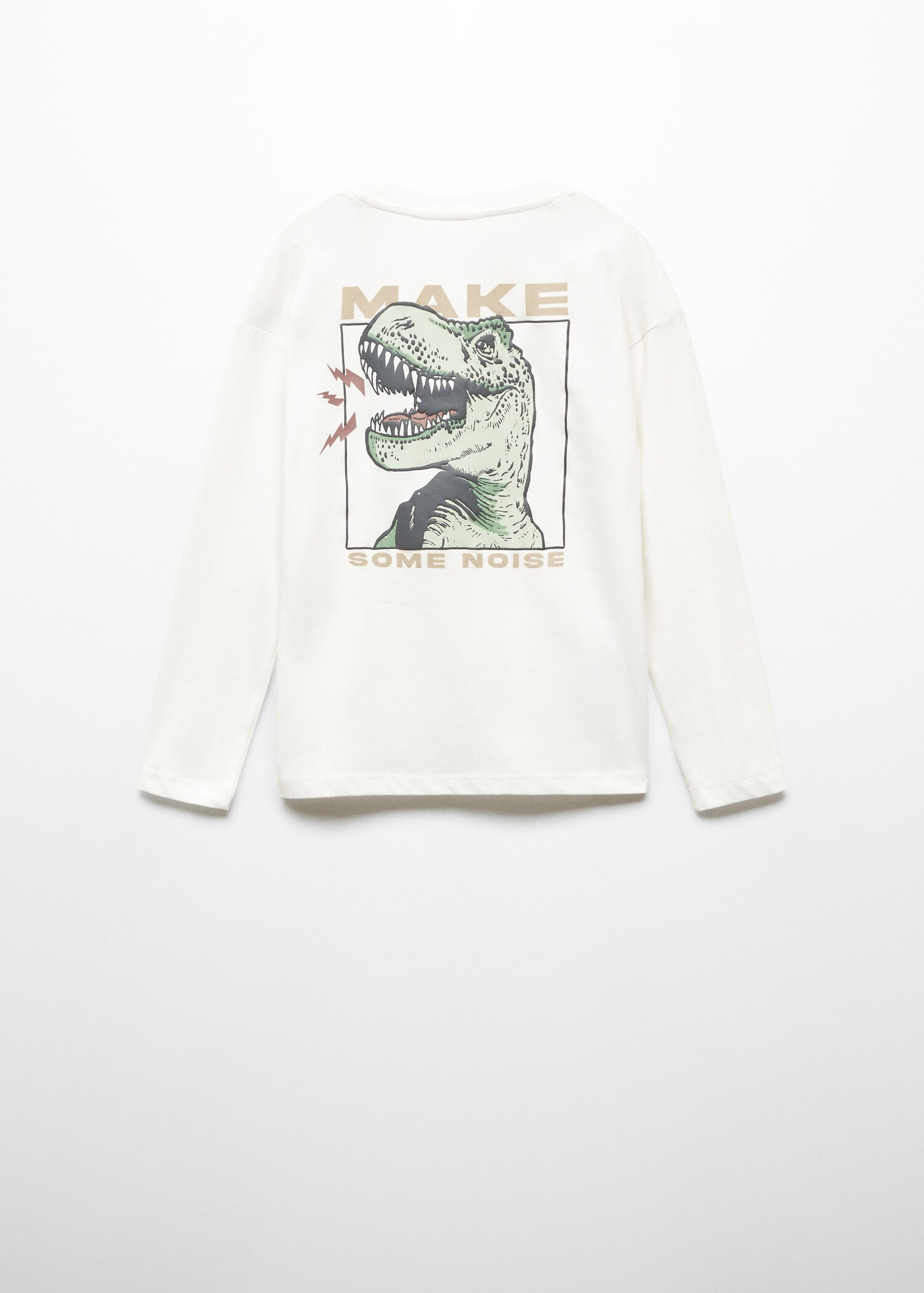T-shirt imprimé dinosaure - Verso de l’article