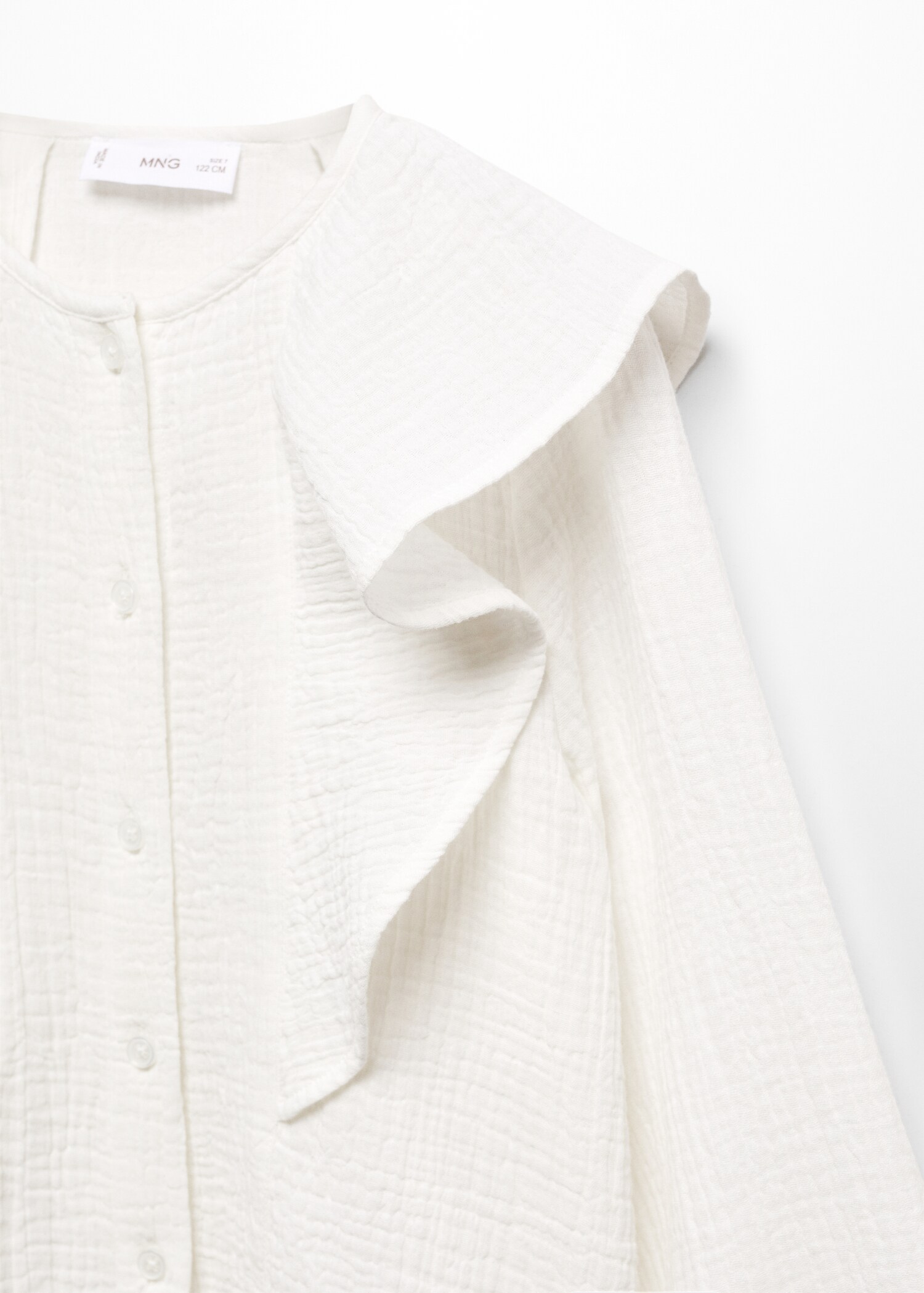 Blouse coton à volants - Détail de l'article 8
