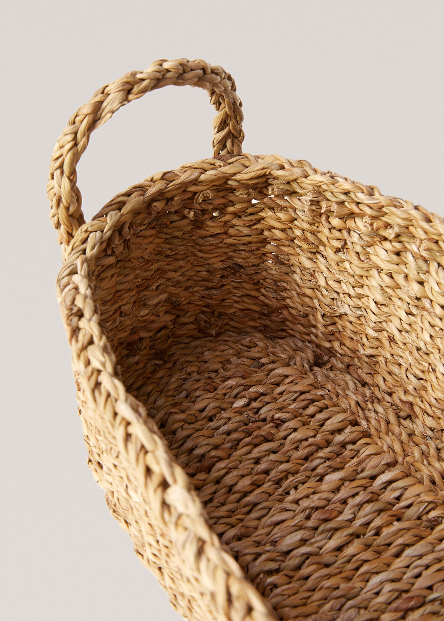 Natural fiber tray with handles 59x18x12cm - Details of the article 3