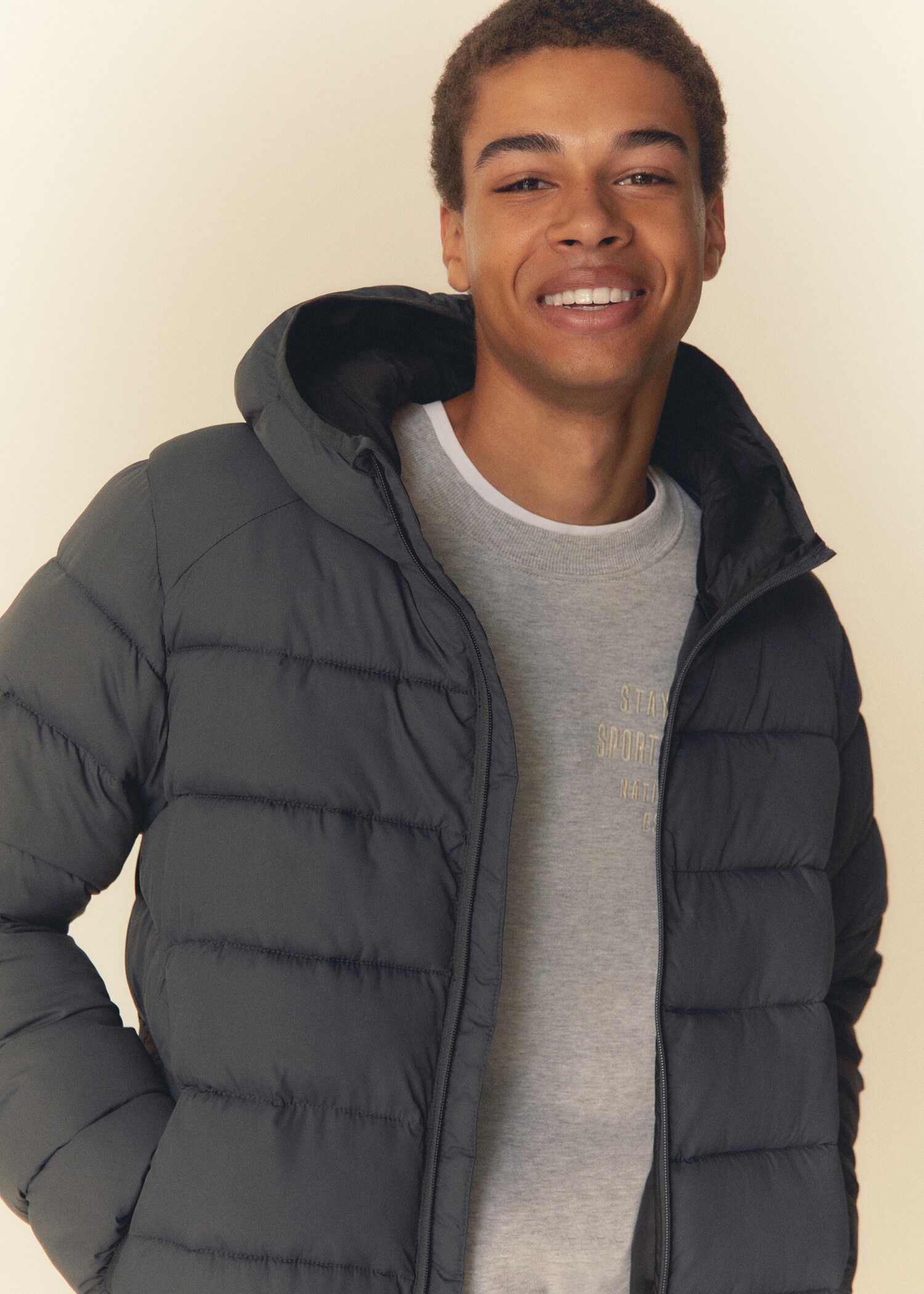 Anorak matelassé imperméable à losanges - Détail de l'article 6