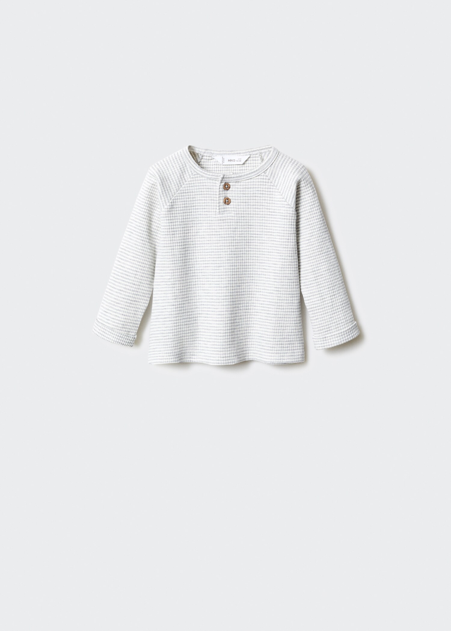 Striped long sleeves t-shirt - Article without model