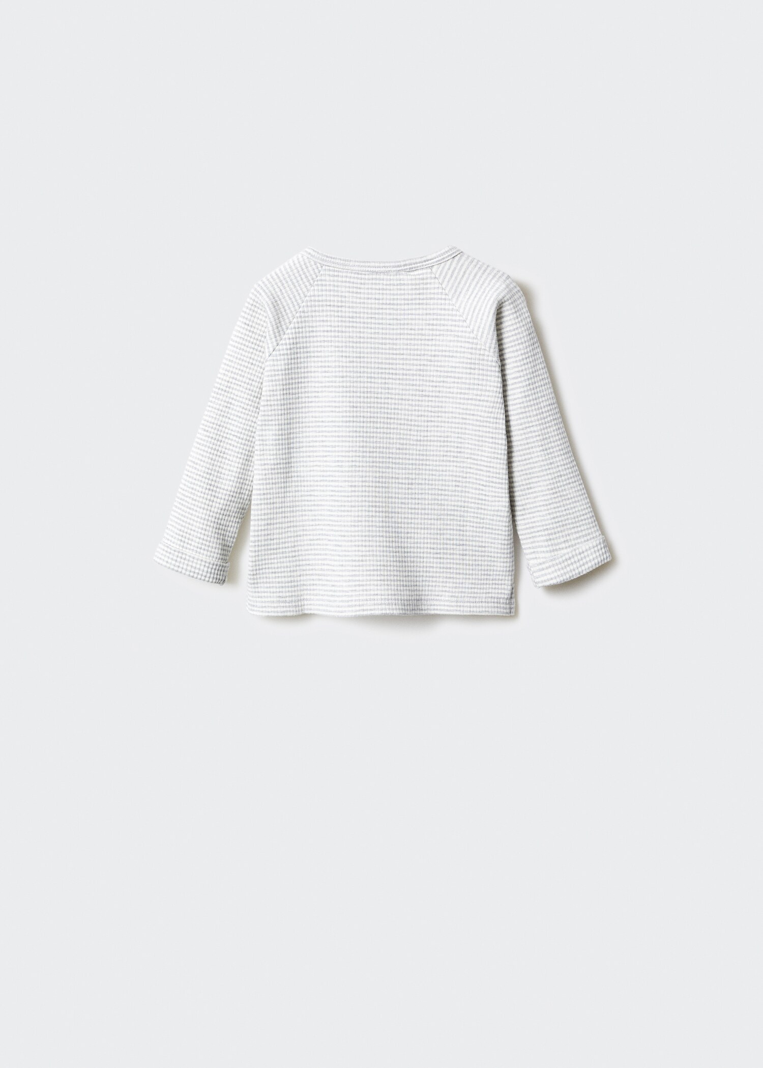 Striped long sleeves t-shirt - Reverse of the article