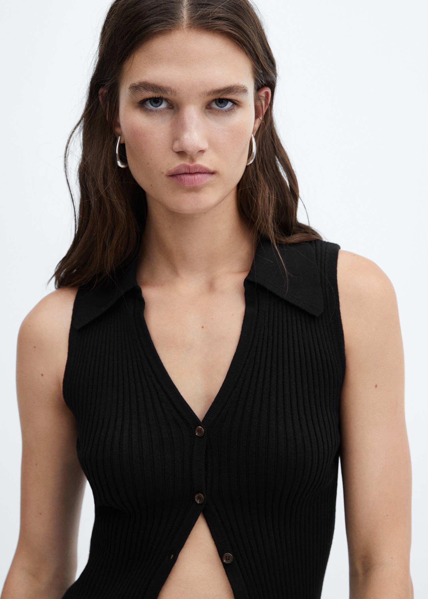 Gilet maille boutons - Détail de l'article 1