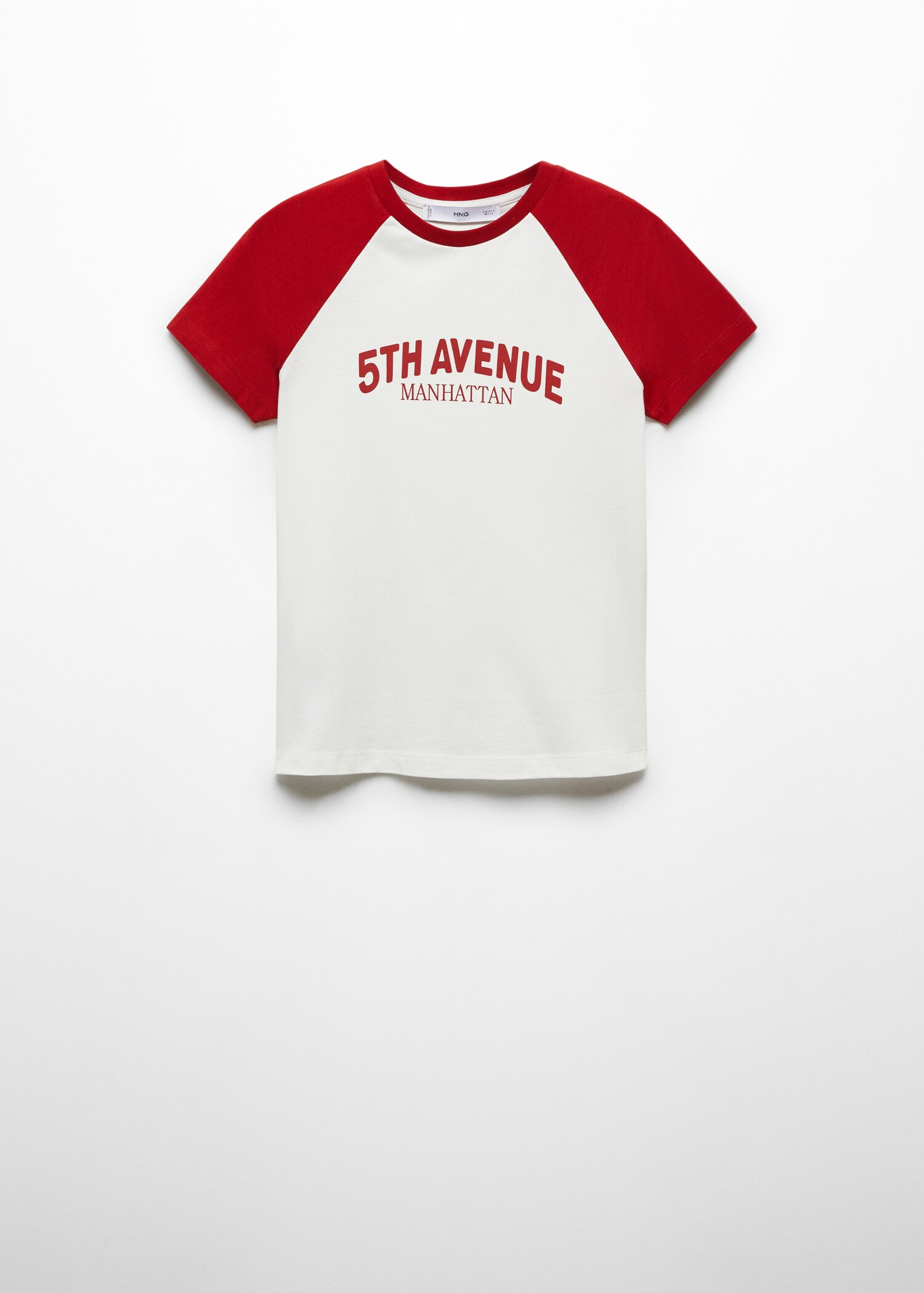 Message cotton T-shirt - Article without model