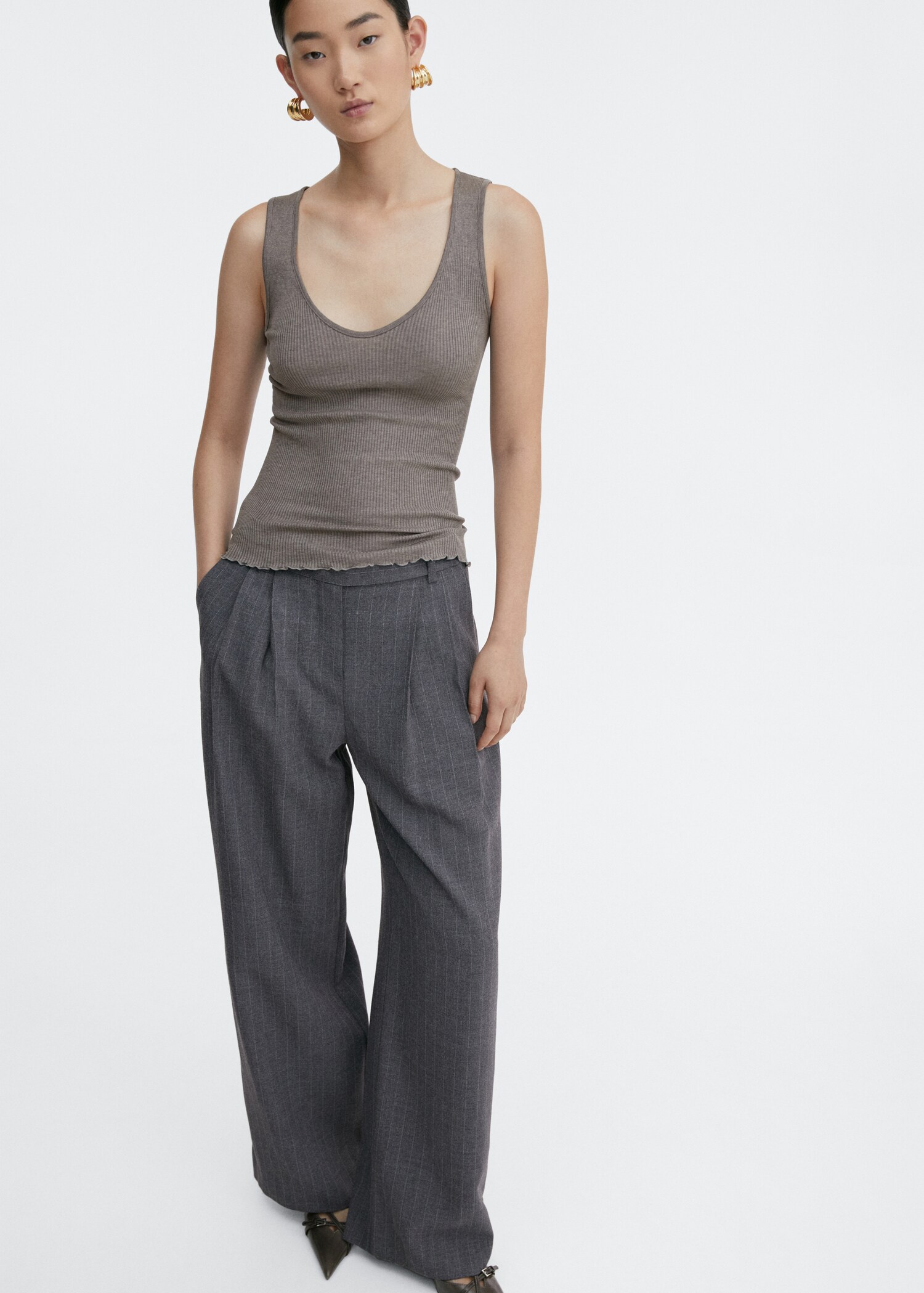 Blackberry silk top - Medium plane