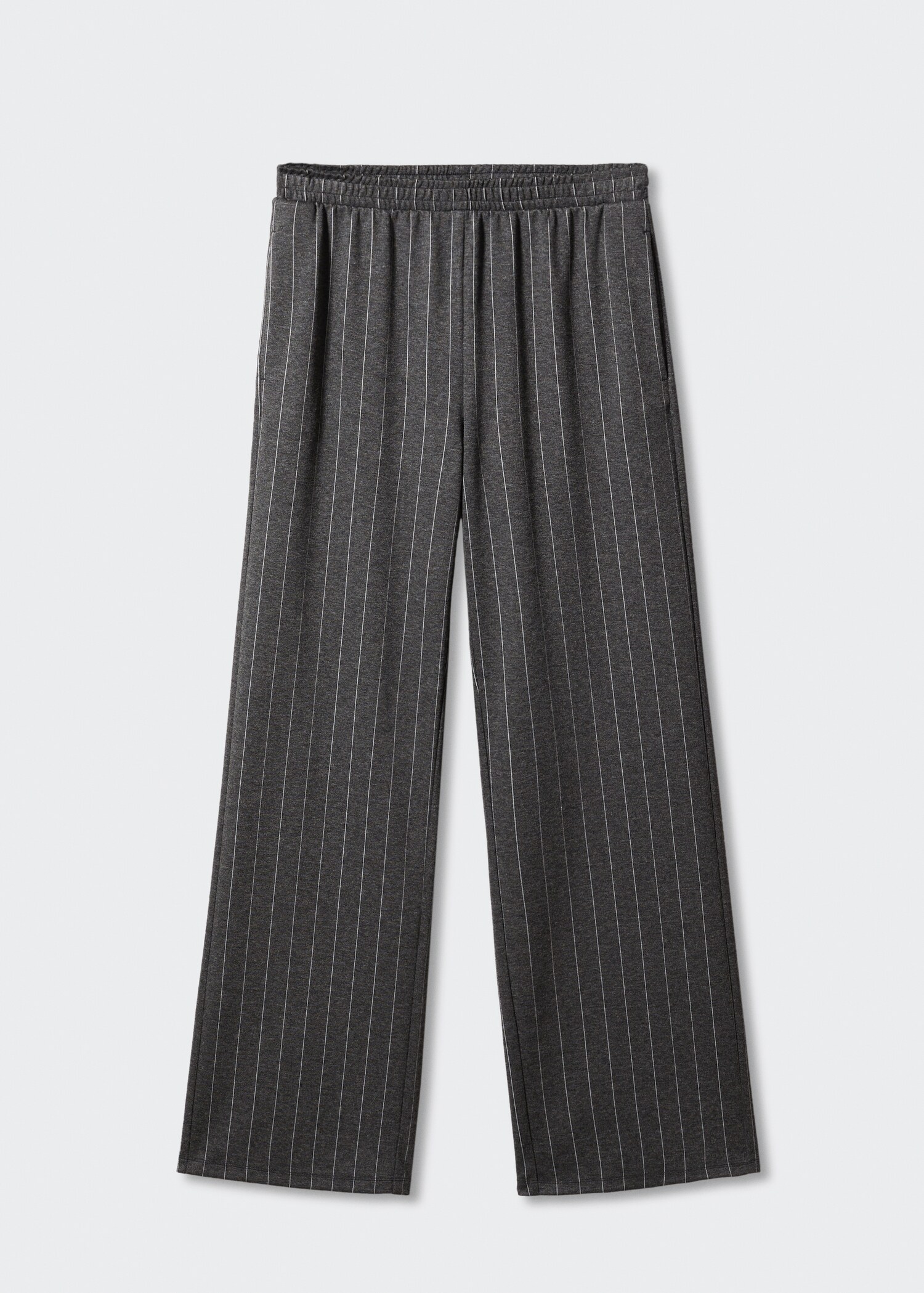 Pantalon maille fines rayures - Article sans modèle