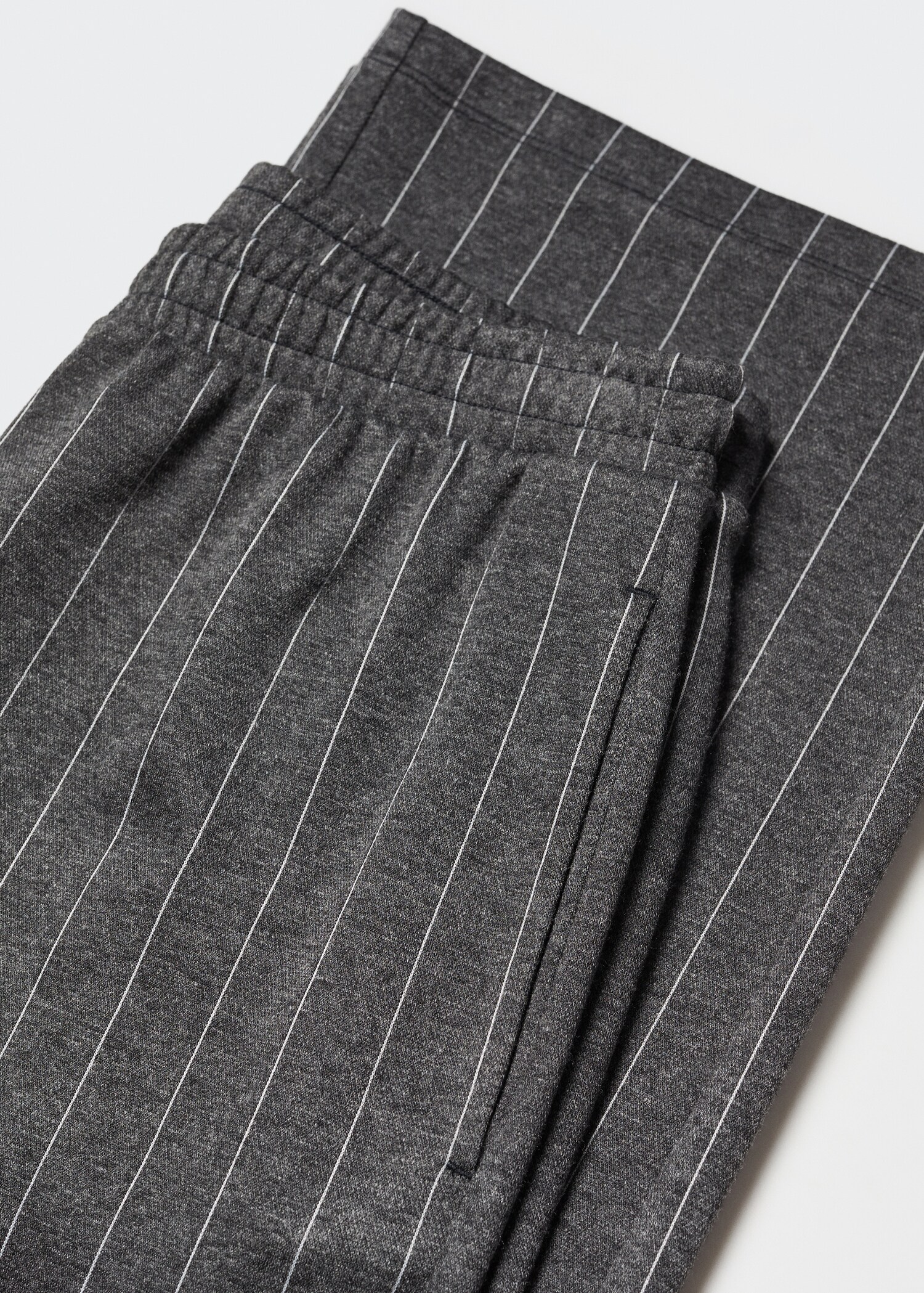 Pantalon maille fines rayures - Détail de l'article 8