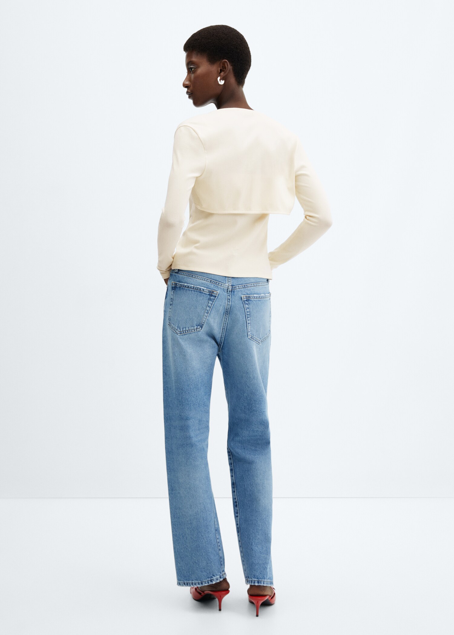 T-shirt and cotton bolero pack - Reverse of the article