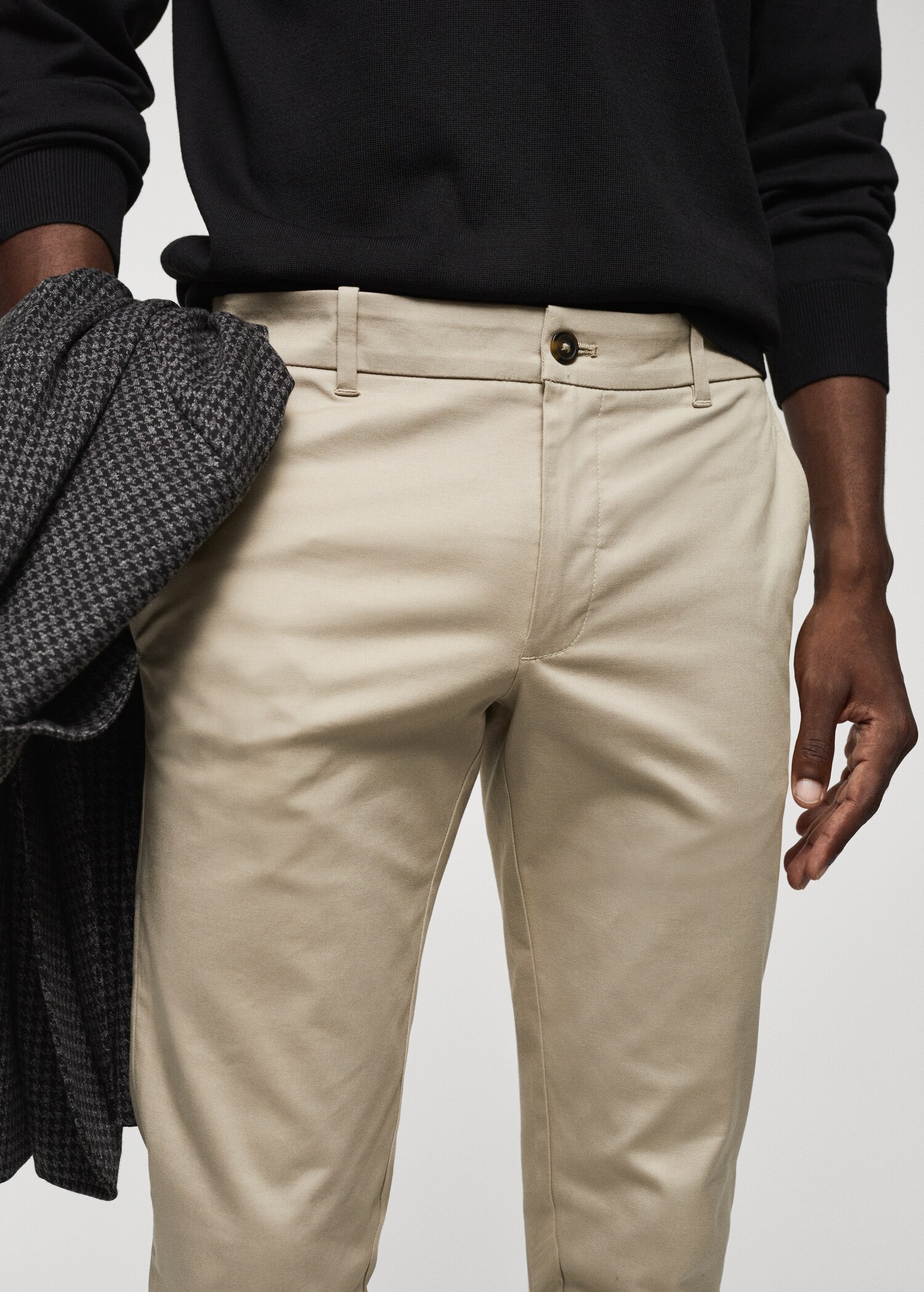 Pantalón skinny chino algodón - Detalle del artículo 1