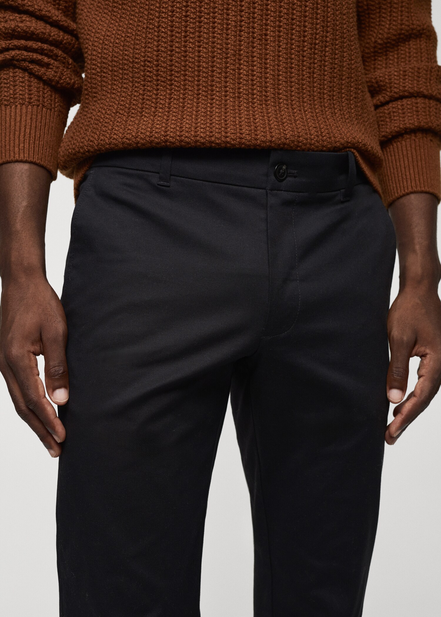 Pantalon skinny chino coton - Details of the article 1