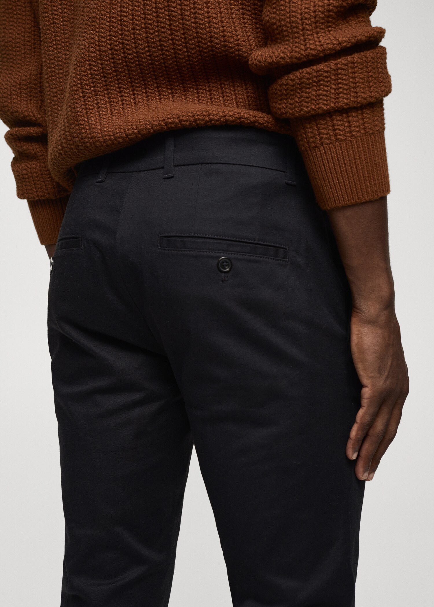 Pantalon skinny chino coton - Details of the article 4