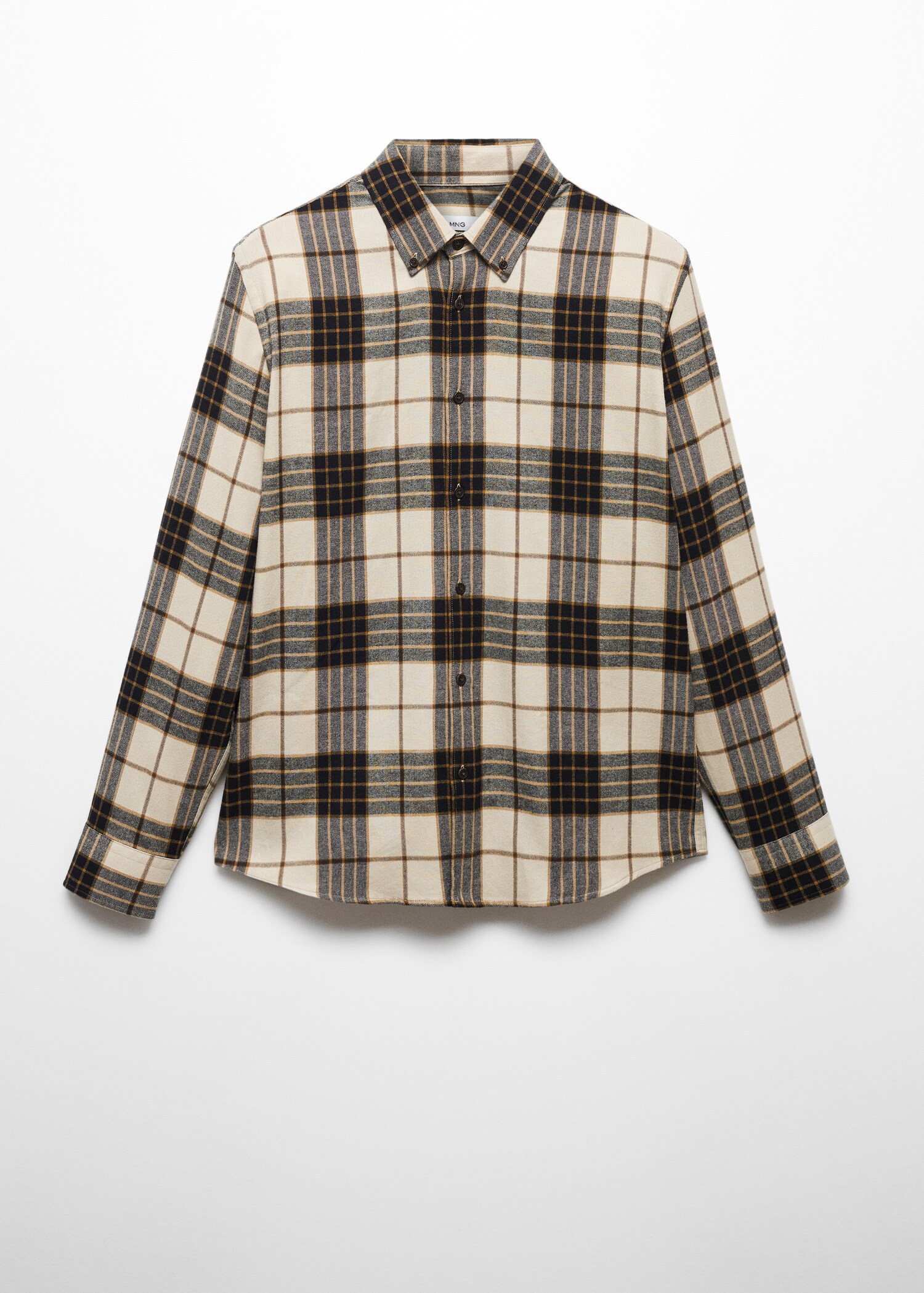 Camisa regular fit franela cuadros - Artículo sin modelo