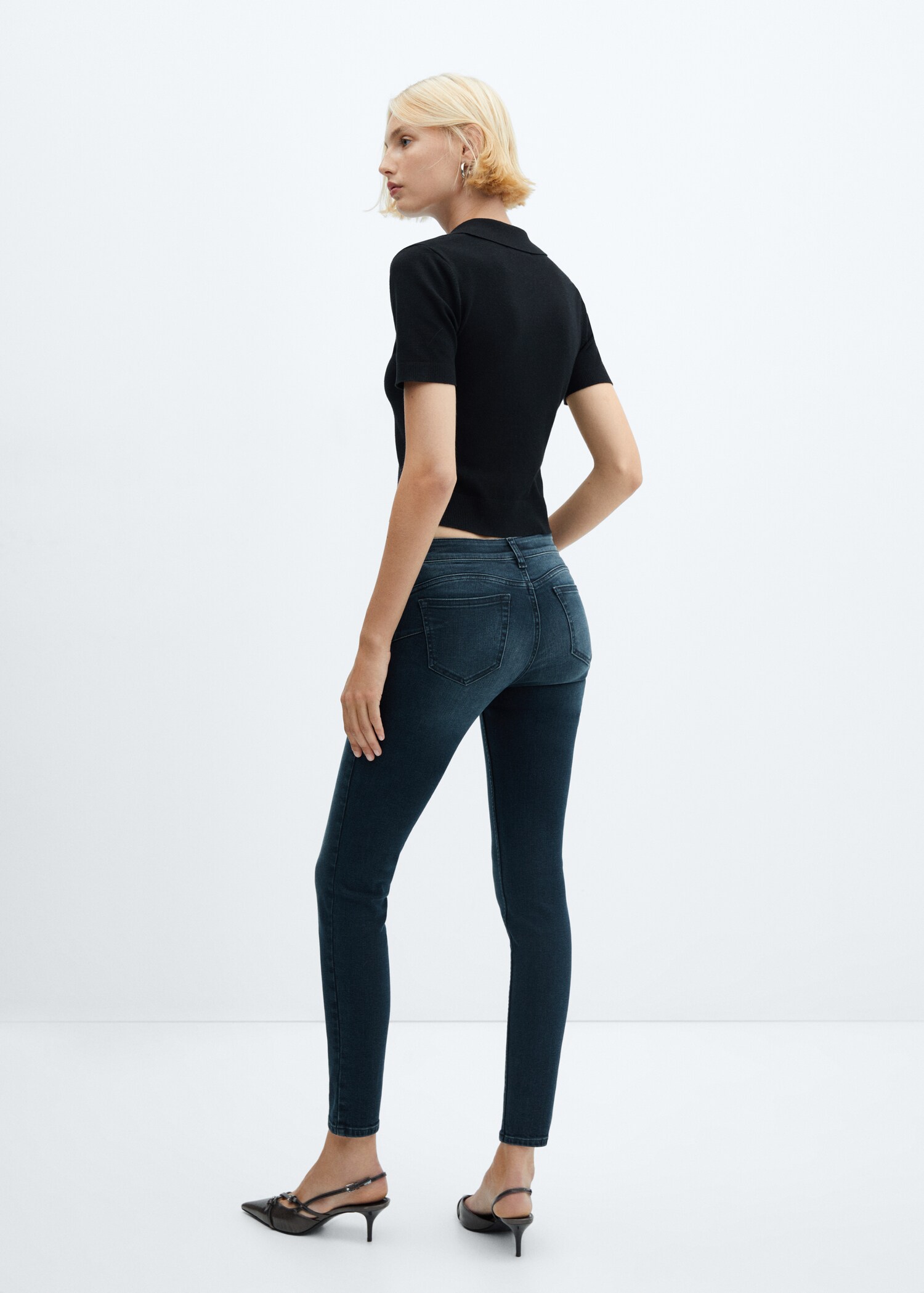 Push-up traperice Skinny kroja - Stražnji dio artikla