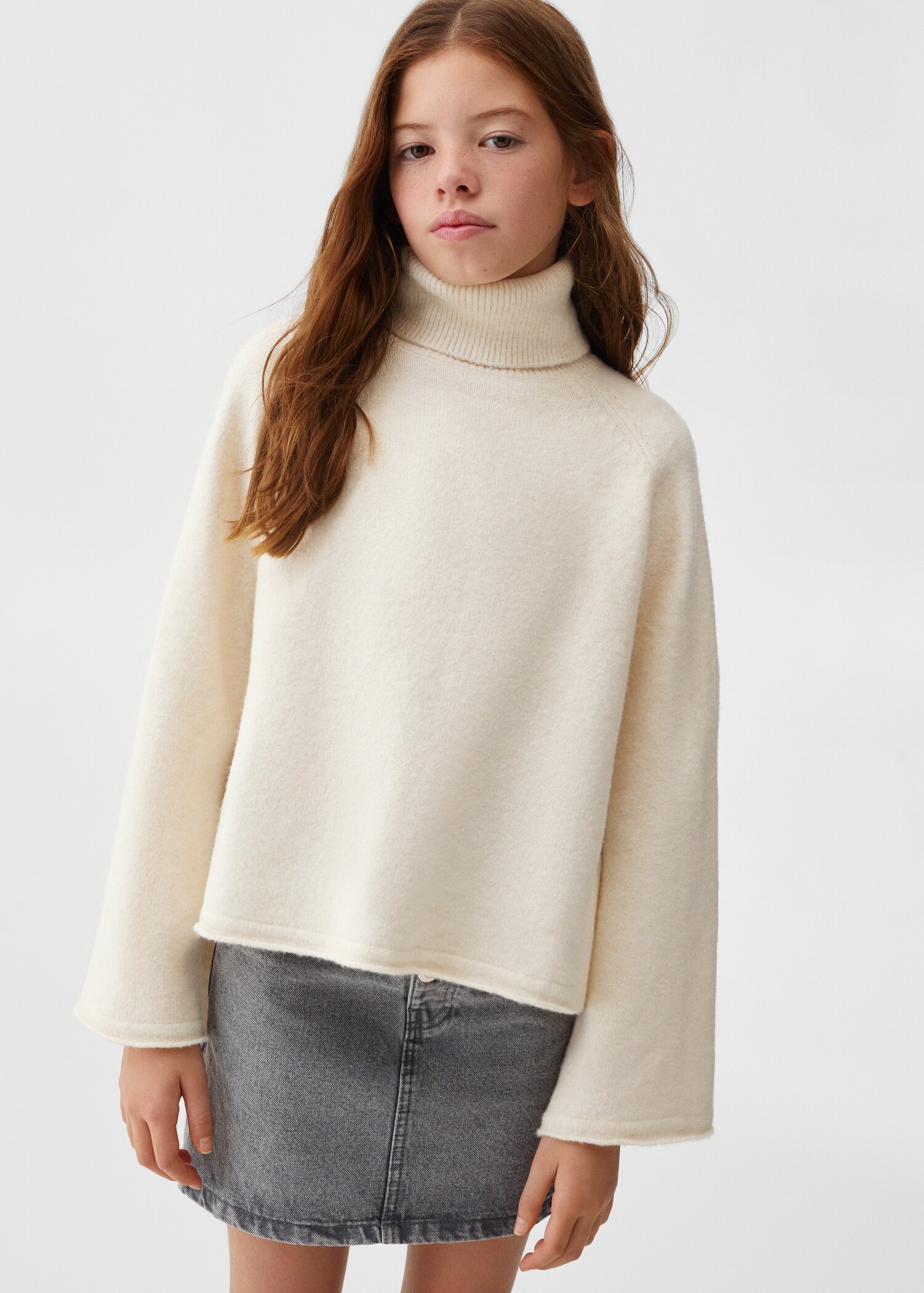 Turtleneck knit sweater - Details of the article 4