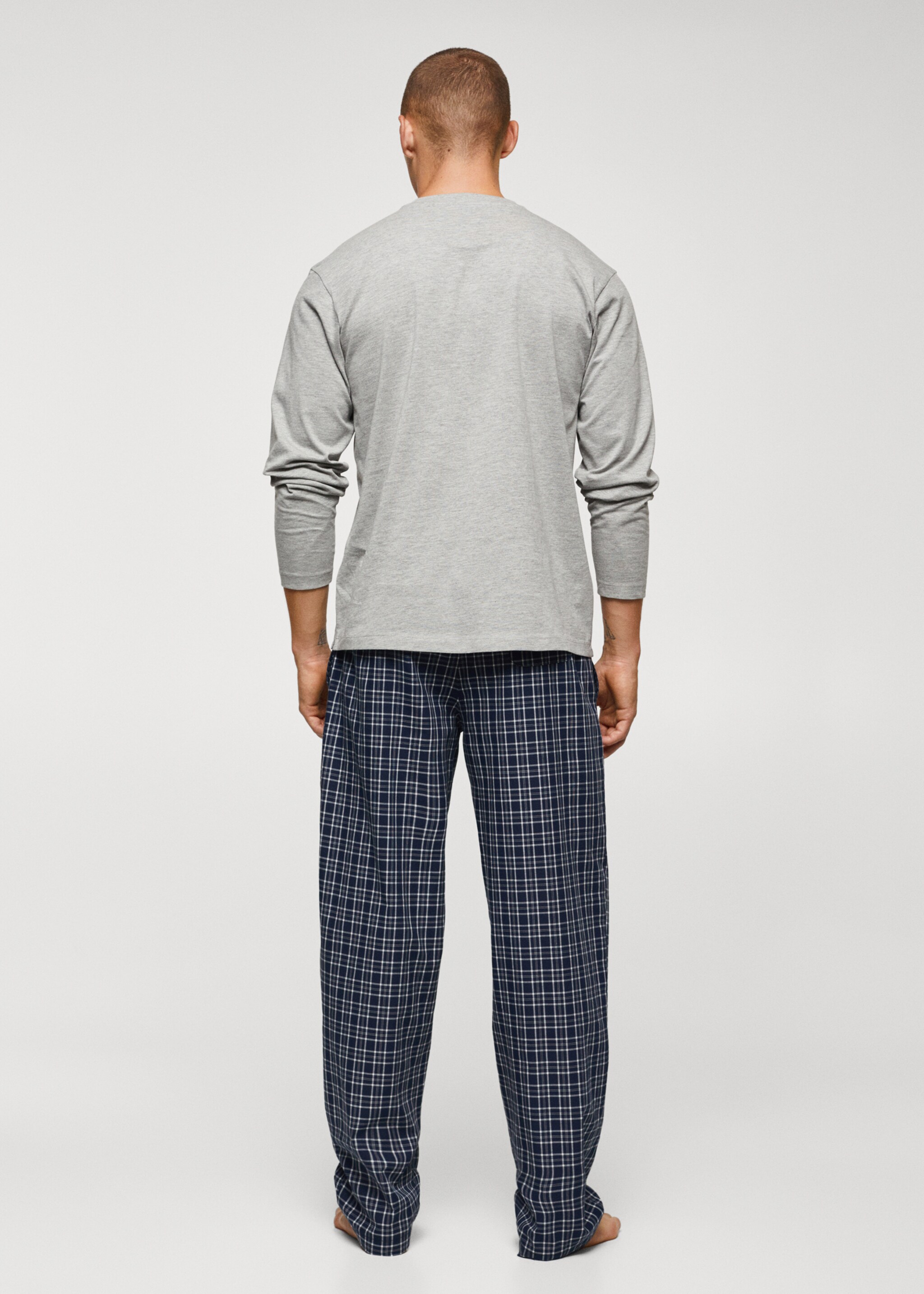 Pack pijama algodón estampado - Reverso del artículo