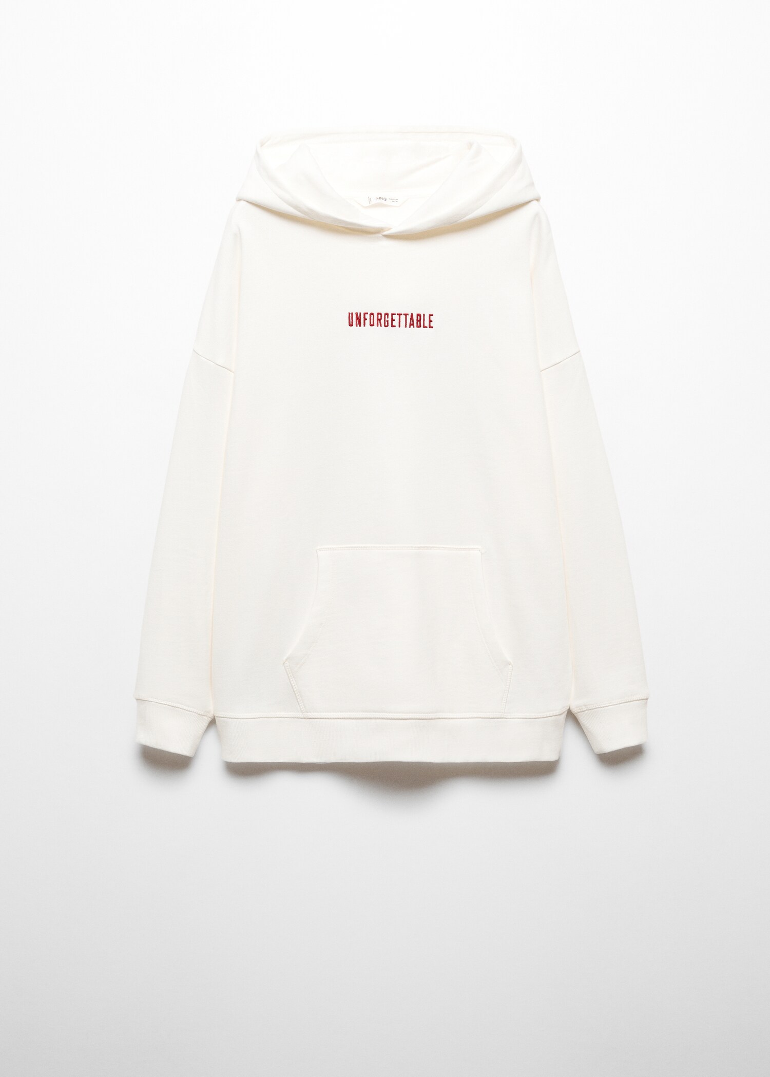 Sudadera mensaje estampado - Artículo sin modelo
